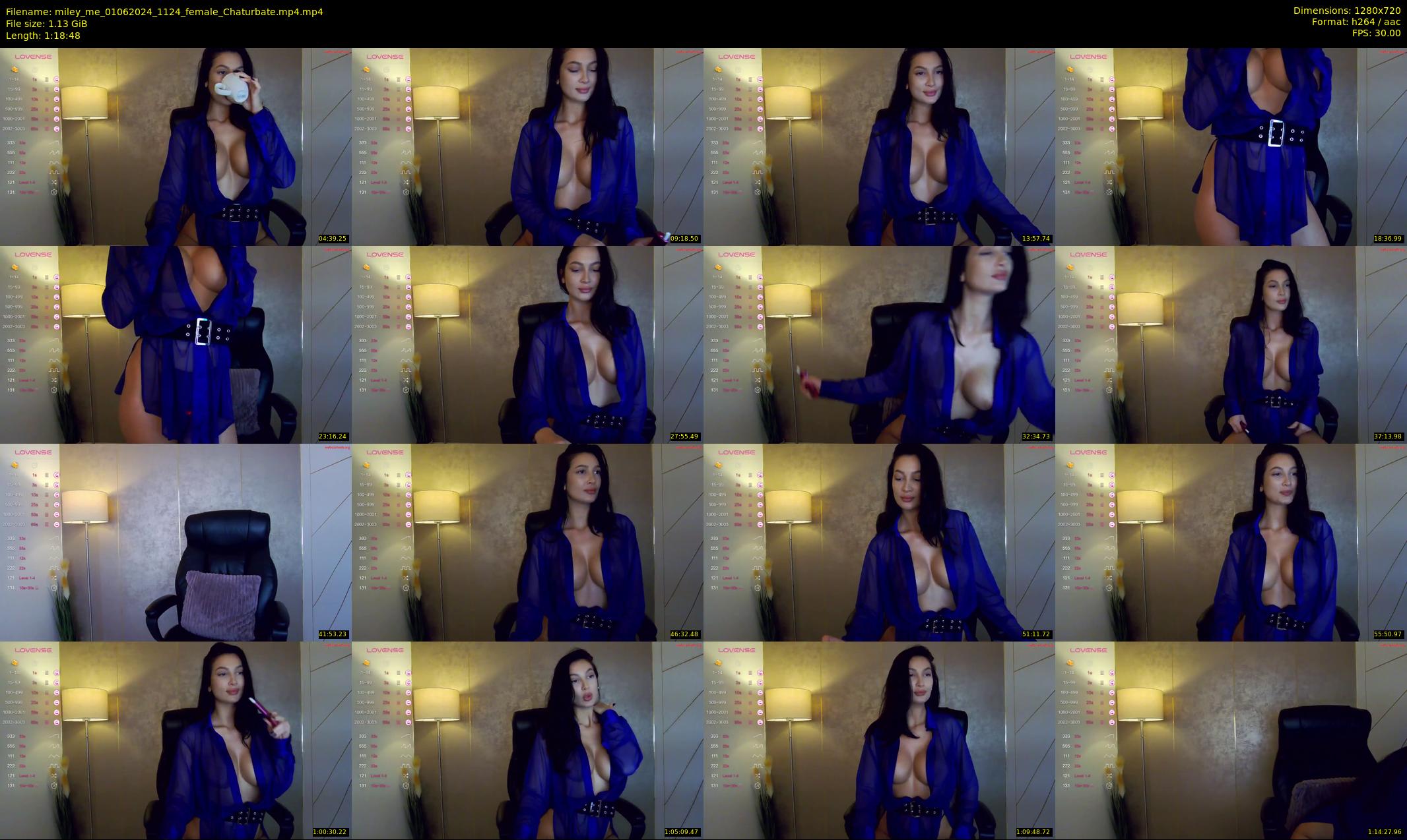 miley_me — 79 minute Chaturbate female cam show recording, 720p, Jun 1, 2024