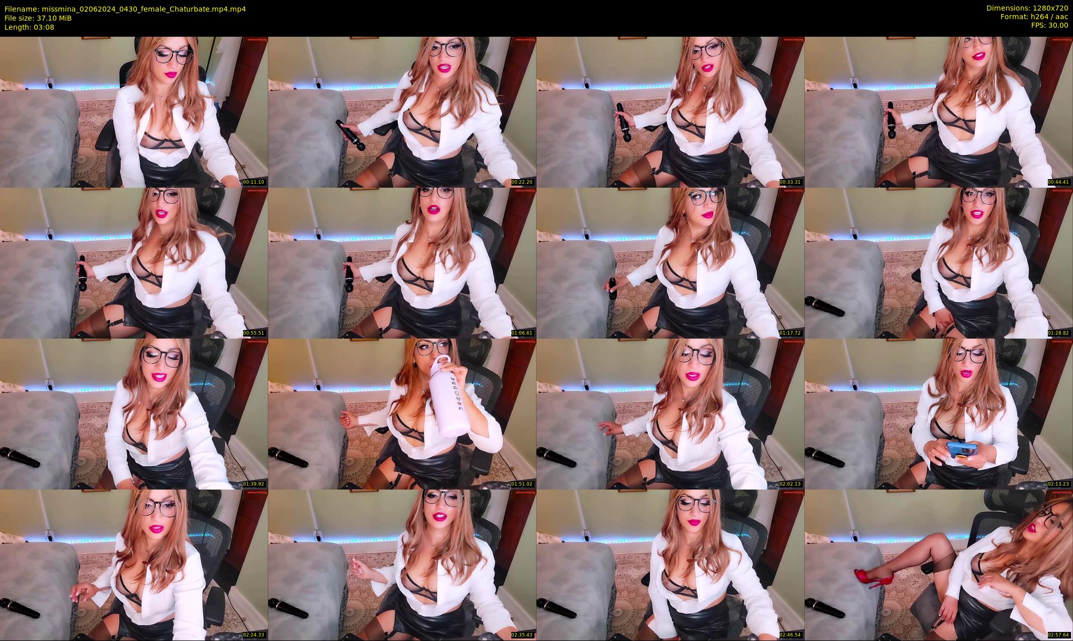 missmina — 4 minute Chaturbate female cam show recording, 720p, Jun 2, 2024