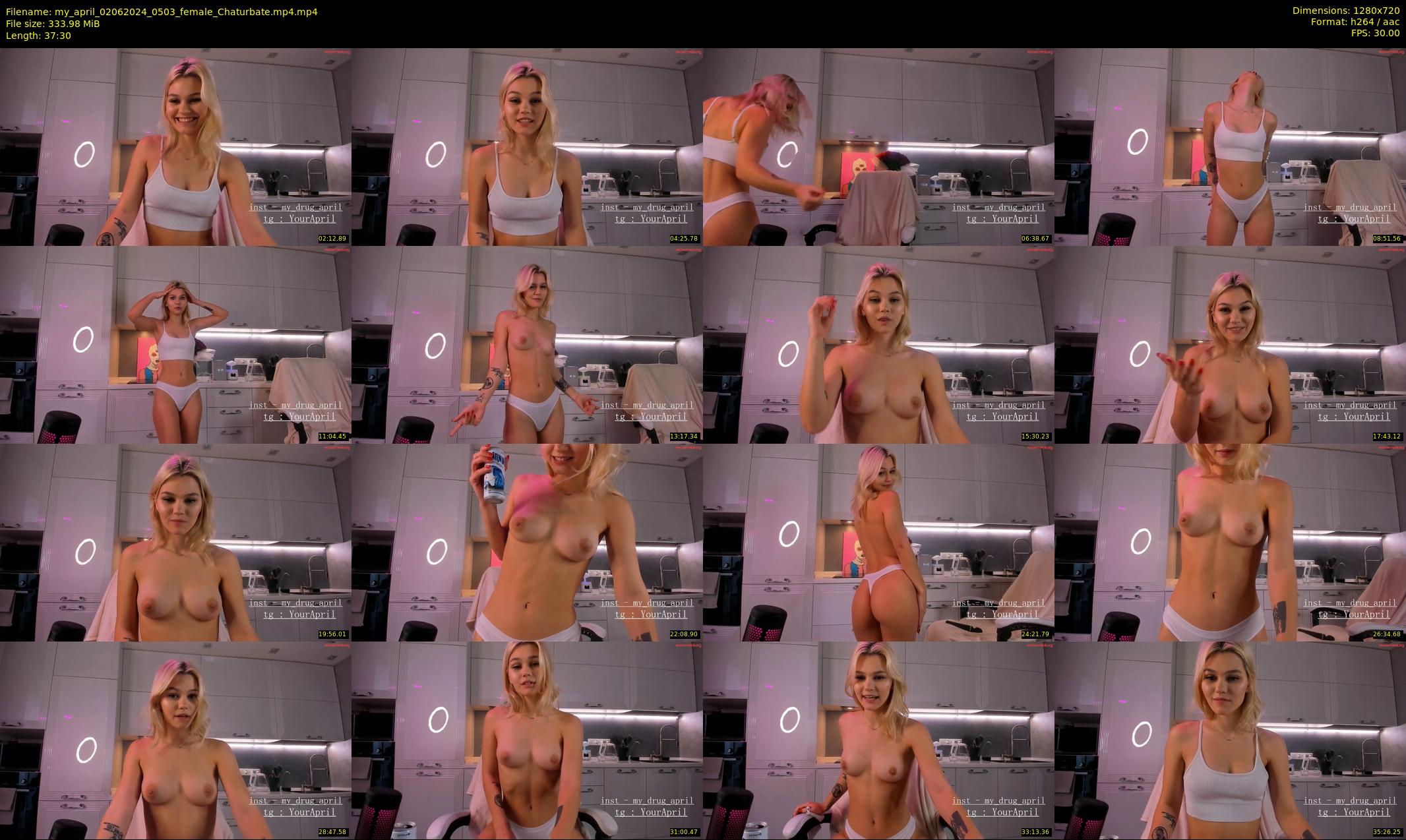 my_april — 38 minute Chaturbate female cam show recording, 720p, Jun 2, 2024