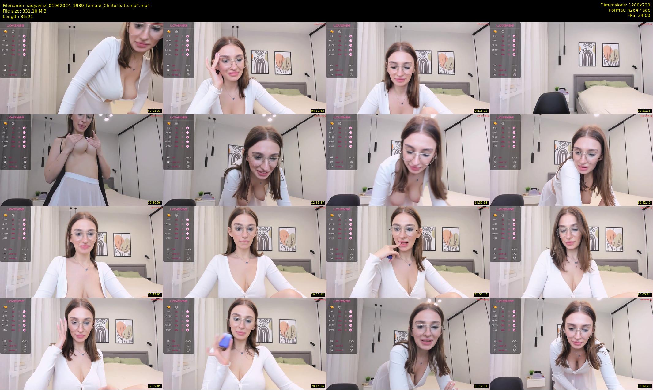 nadyayax — 36 minute Chaturbate female cam show recording, 720p, Jun 1, 2024