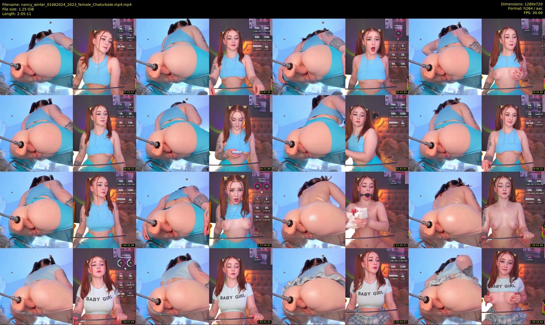 nancy_winter — 126 minute Chaturbate female cam show recording, 720p, Jun 1, 2024