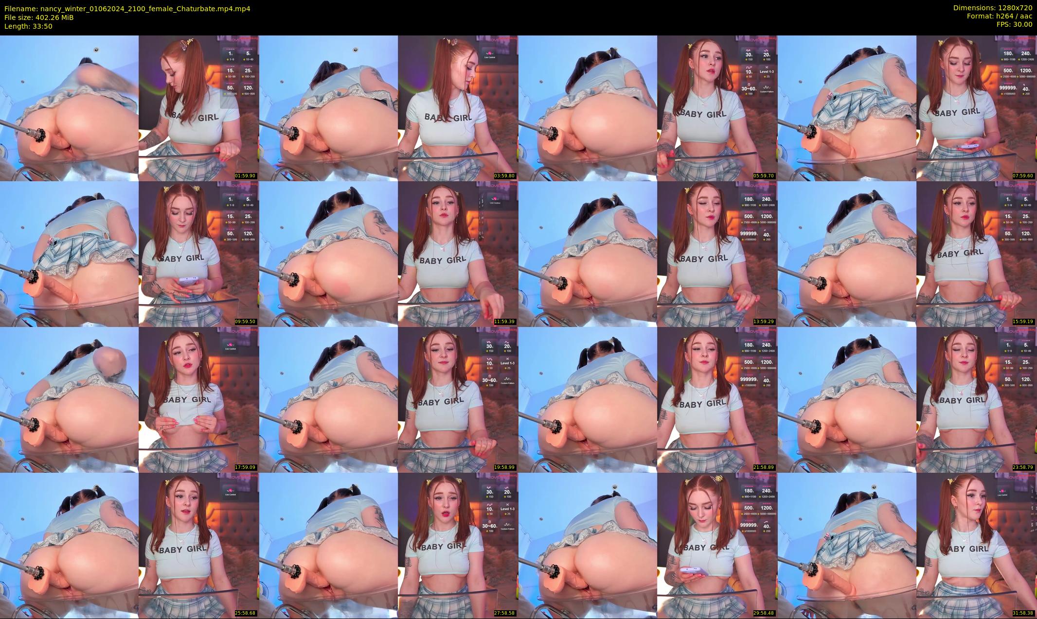 nancy_winter — 34 minute Chaturbate female cam show recording, 720p, Jun 1, 2024
