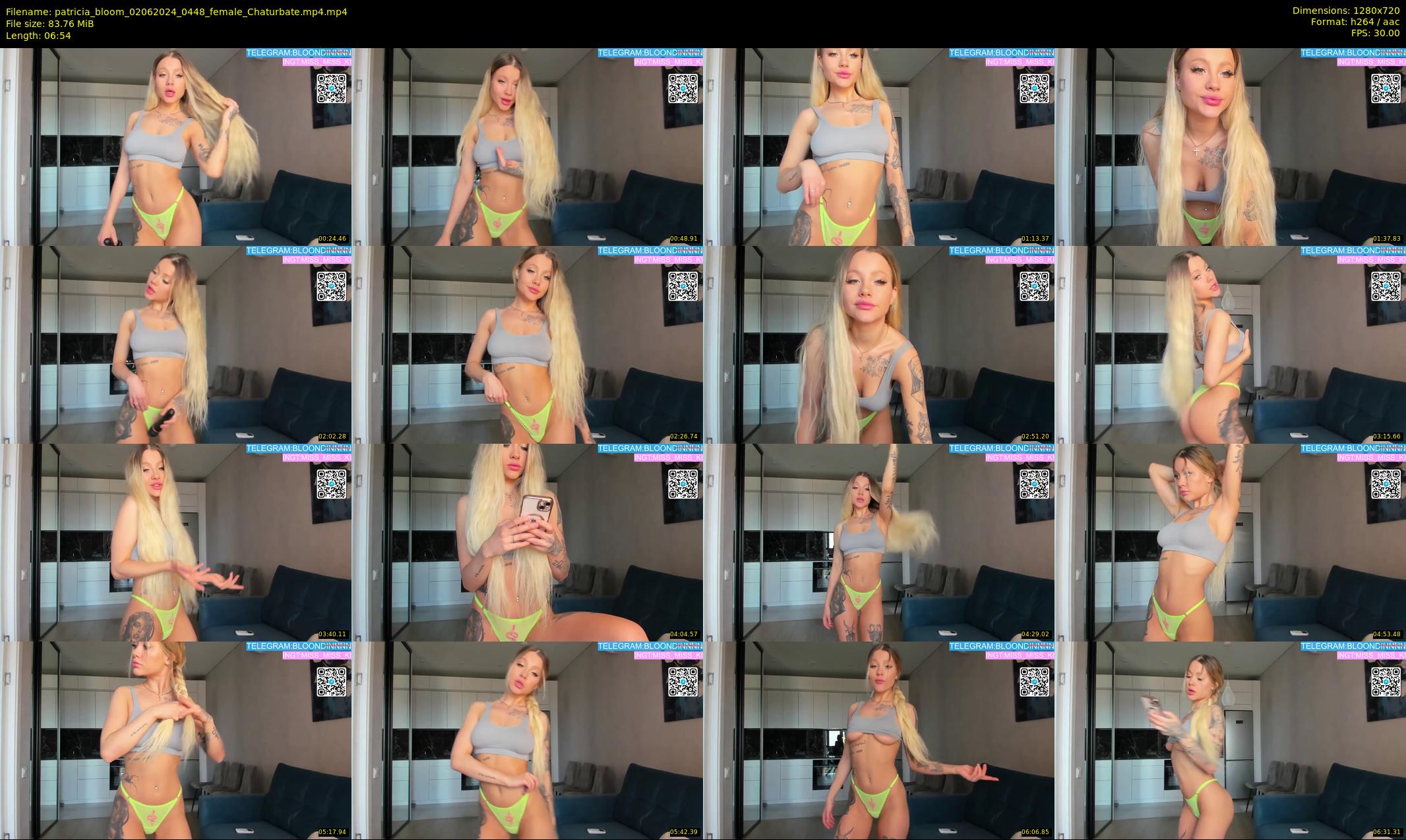 patricia_bloom — 7 minute Chaturbate female cam show recording, 720p, Jun 2, 2024