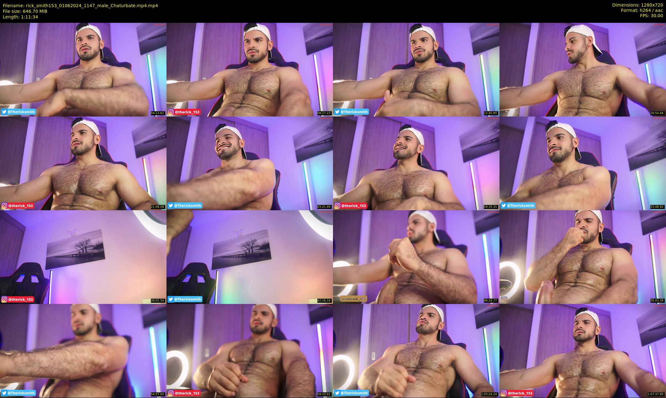 rick_smith153 — 72 minute Chaturbate male cam show recording, 720p, Jun 1, 2024