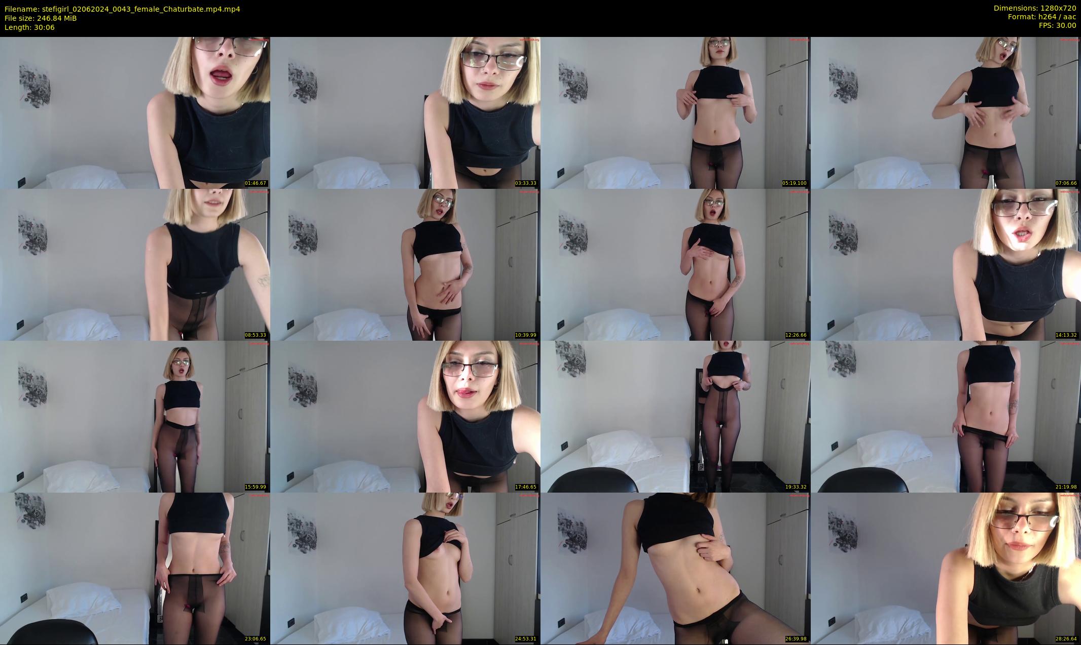 stefigirl — 31 minute Chaturbate female cam show recording, 720p, Jun 2, 2024