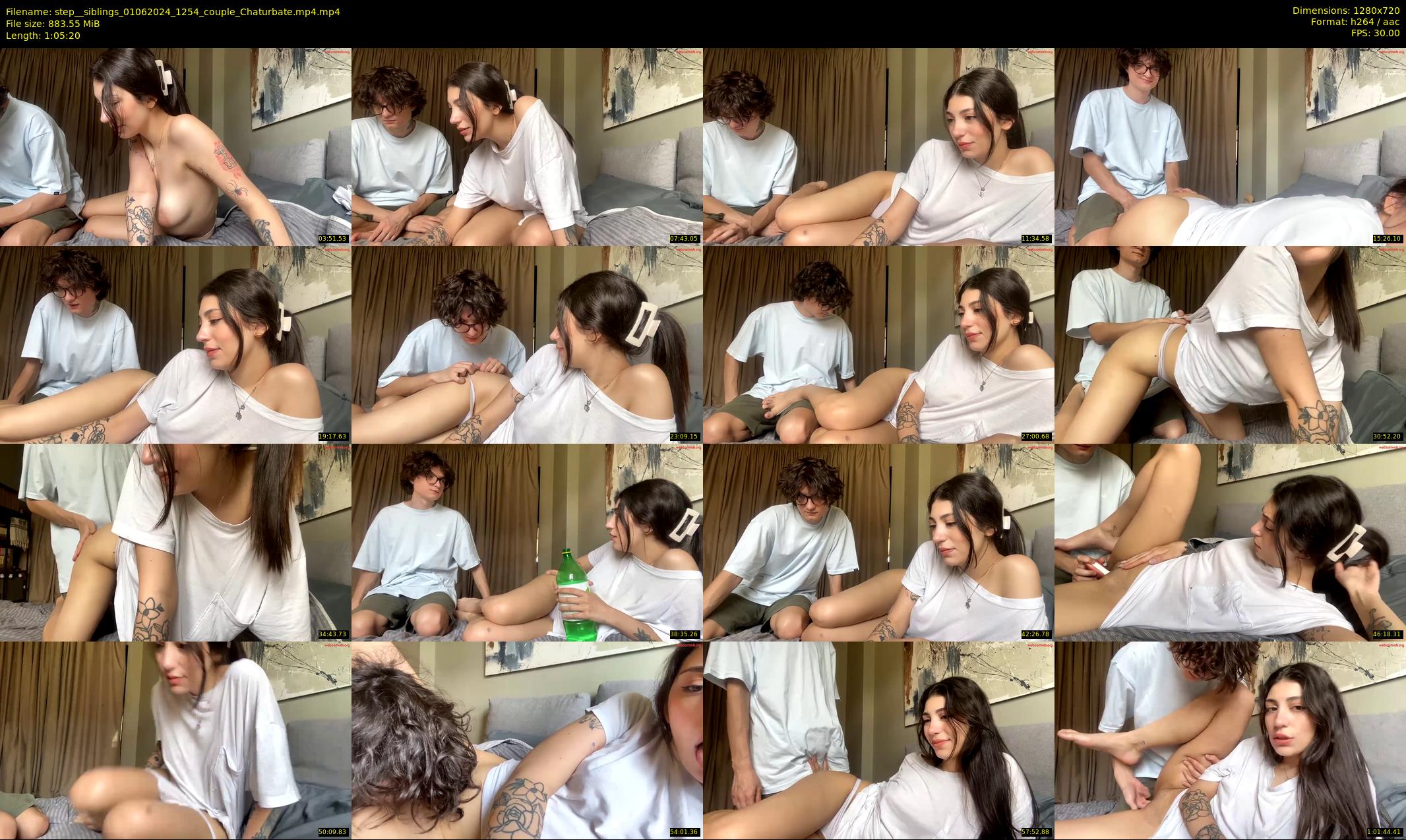 step__siblings — 66 minute Chaturbate couple cam show recording, 720p, Jun 1, 2024