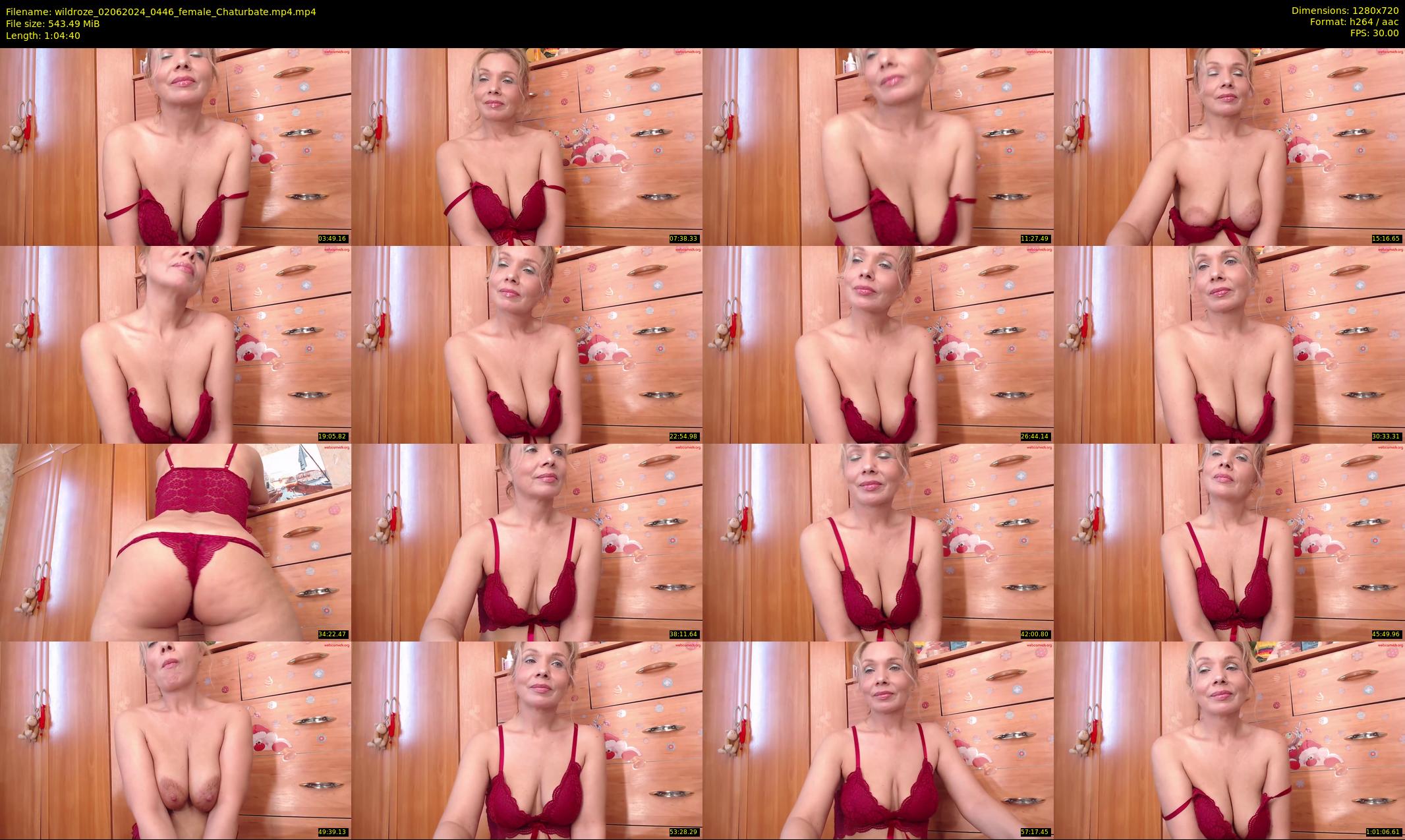 wildroze — 65 minute Chaturbate female cam show recording, 720p, Jun 2, 2024