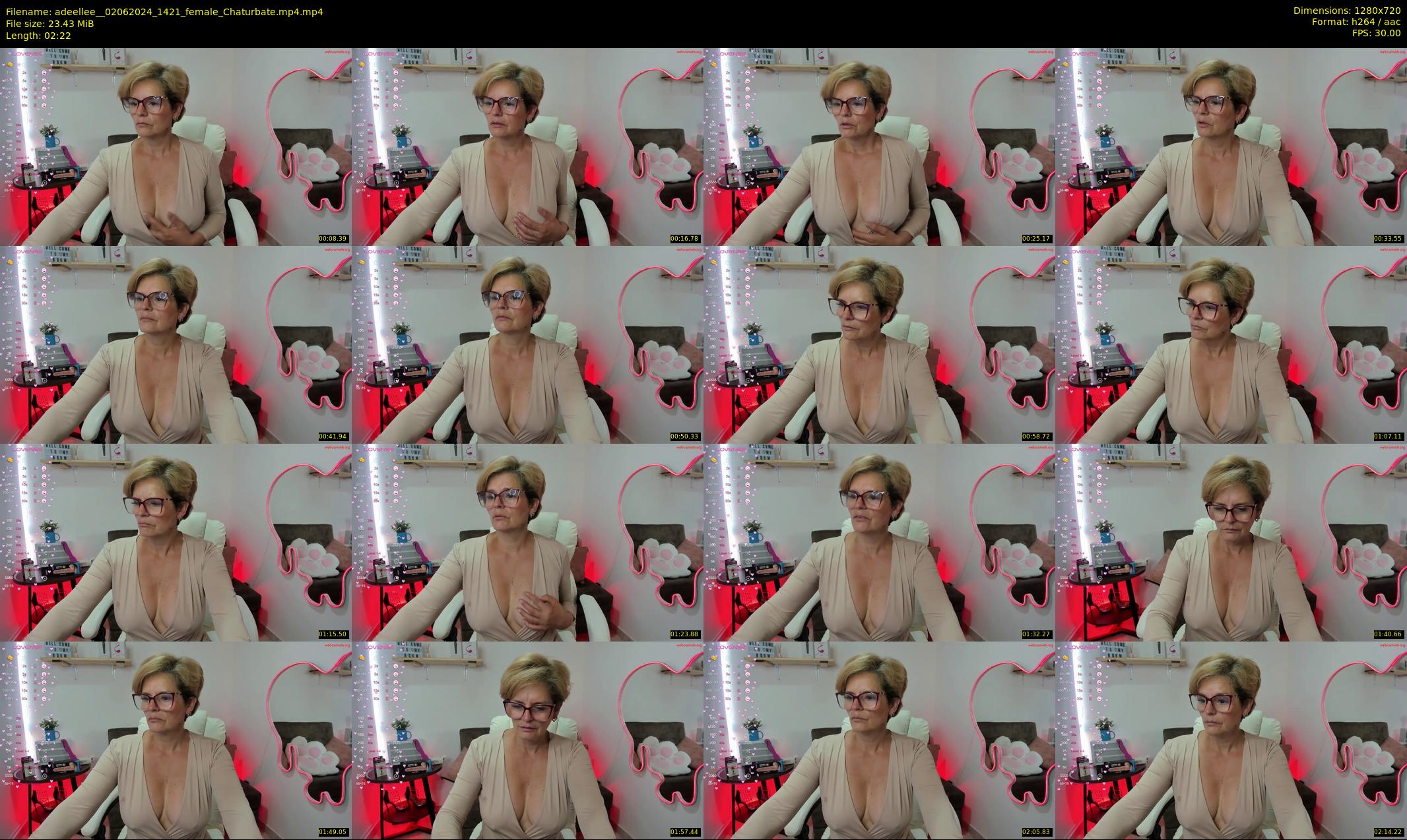 adeellee_ — 3 minute Chaturbate female cam show recording, 720p, Jun 2, 2024