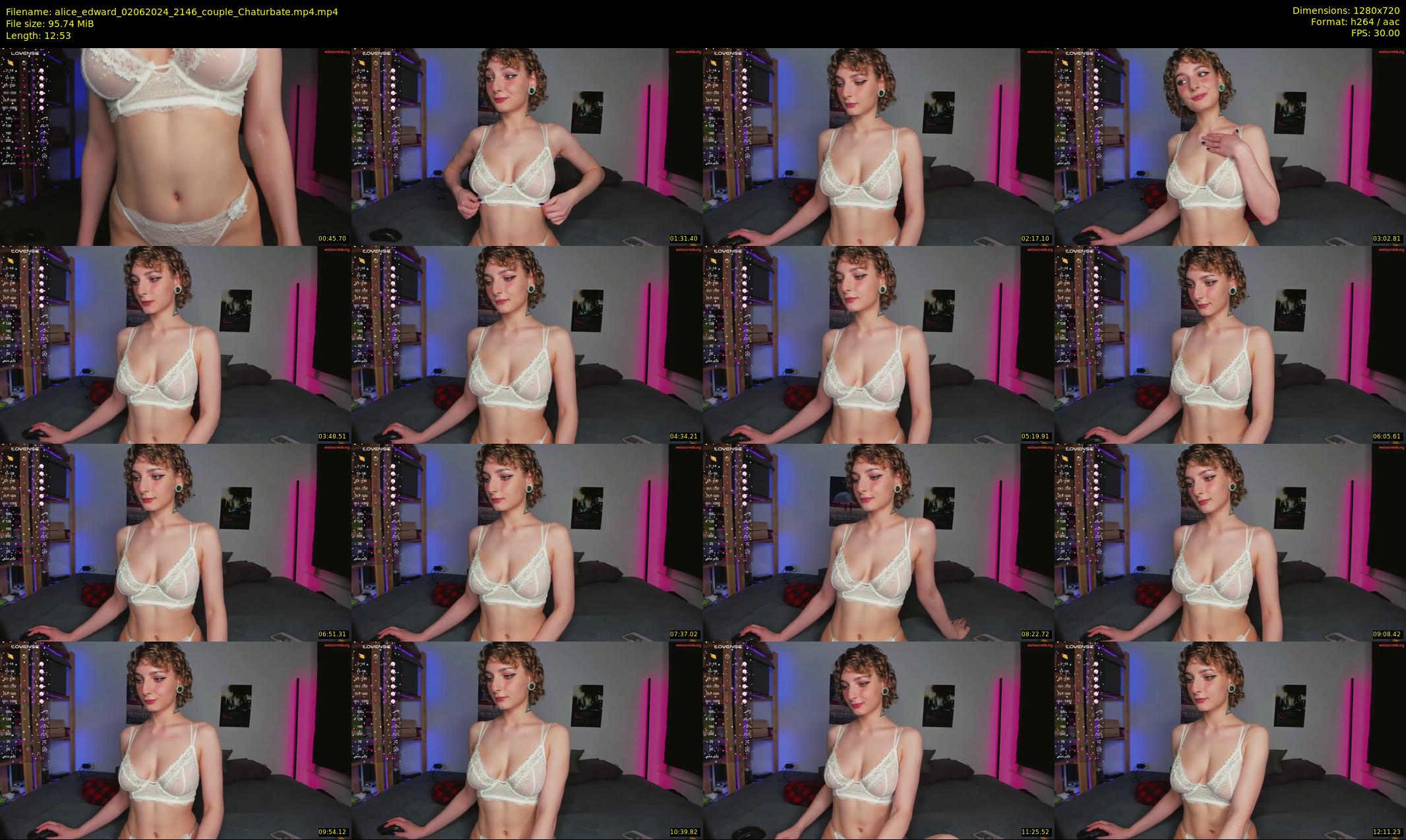 alice_edward — 13 minute Chaturbate couple cam show recording, 720p, Jun 2, 2024
