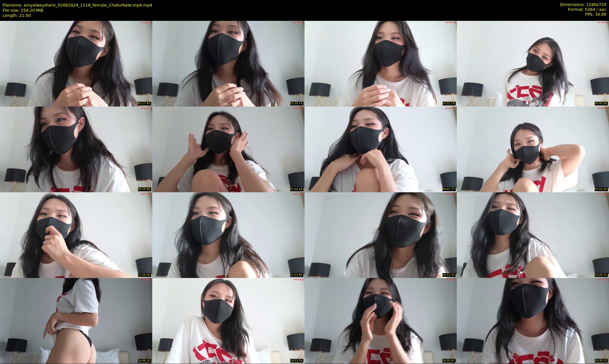 amyalwayshere — 22 minute Chaturbate female cam show recording, 720p, Jun 2, 2024