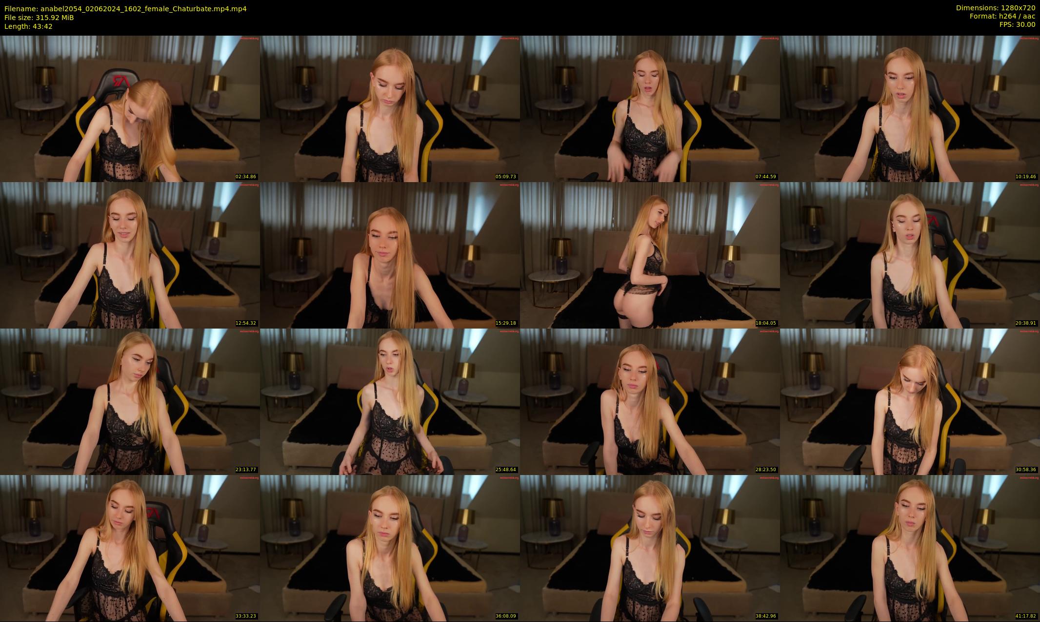 anabel2054 — 44 minute Chaturbate female cam show recording, 720p, Jun 2, 2024