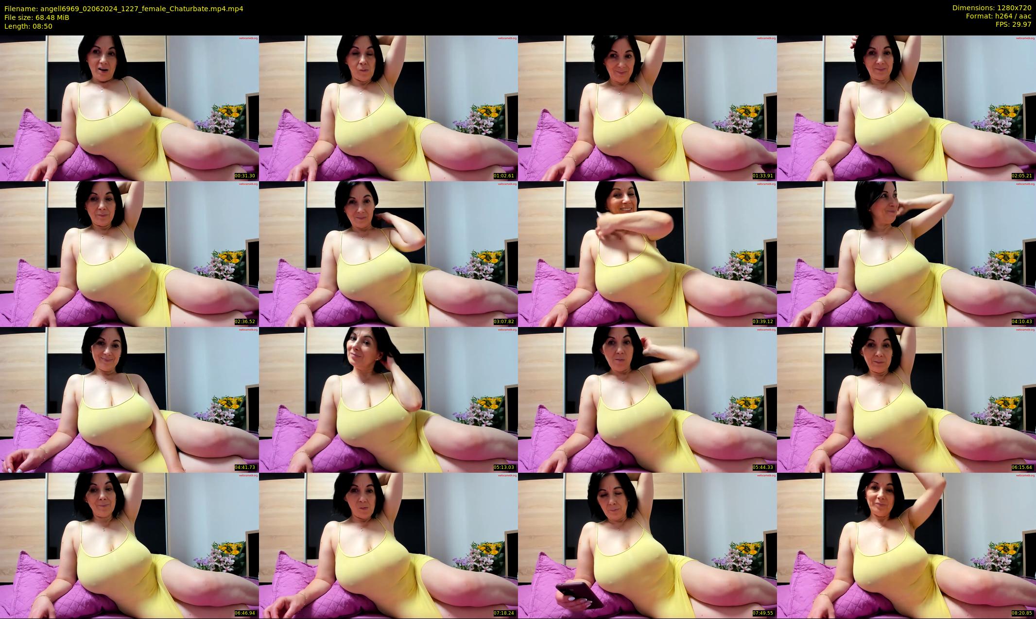 angell6969 — 9 minute Chaturbate female cam show recording, 720p, Jun 2, 2024