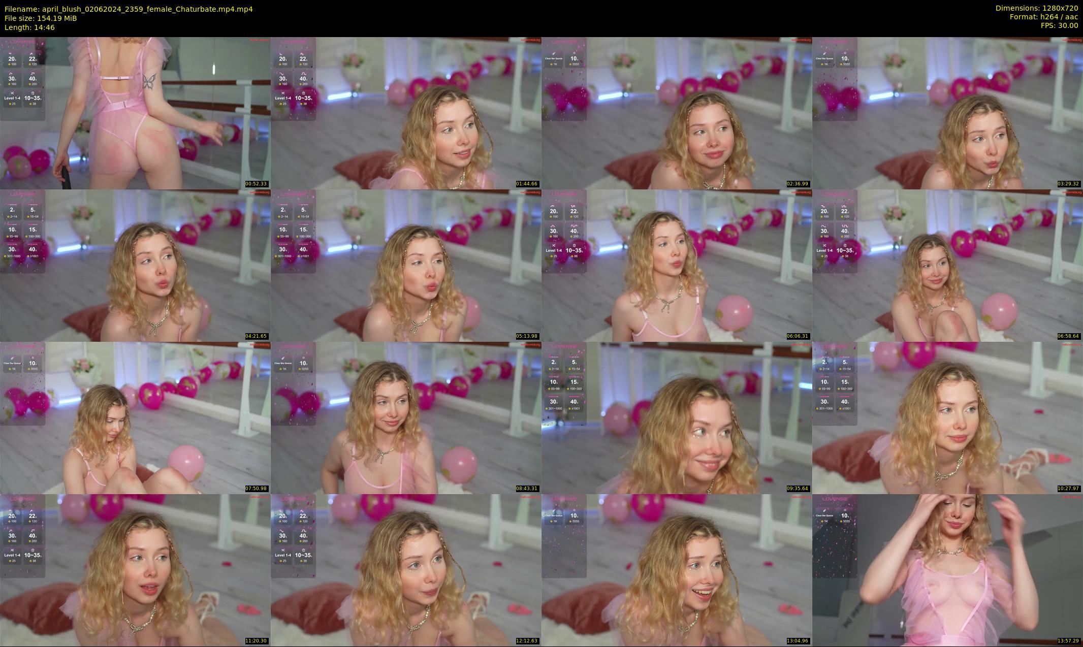 april_blush — 15 minute Chaturbate female cam show recording, 720p, Jun 2, 2024