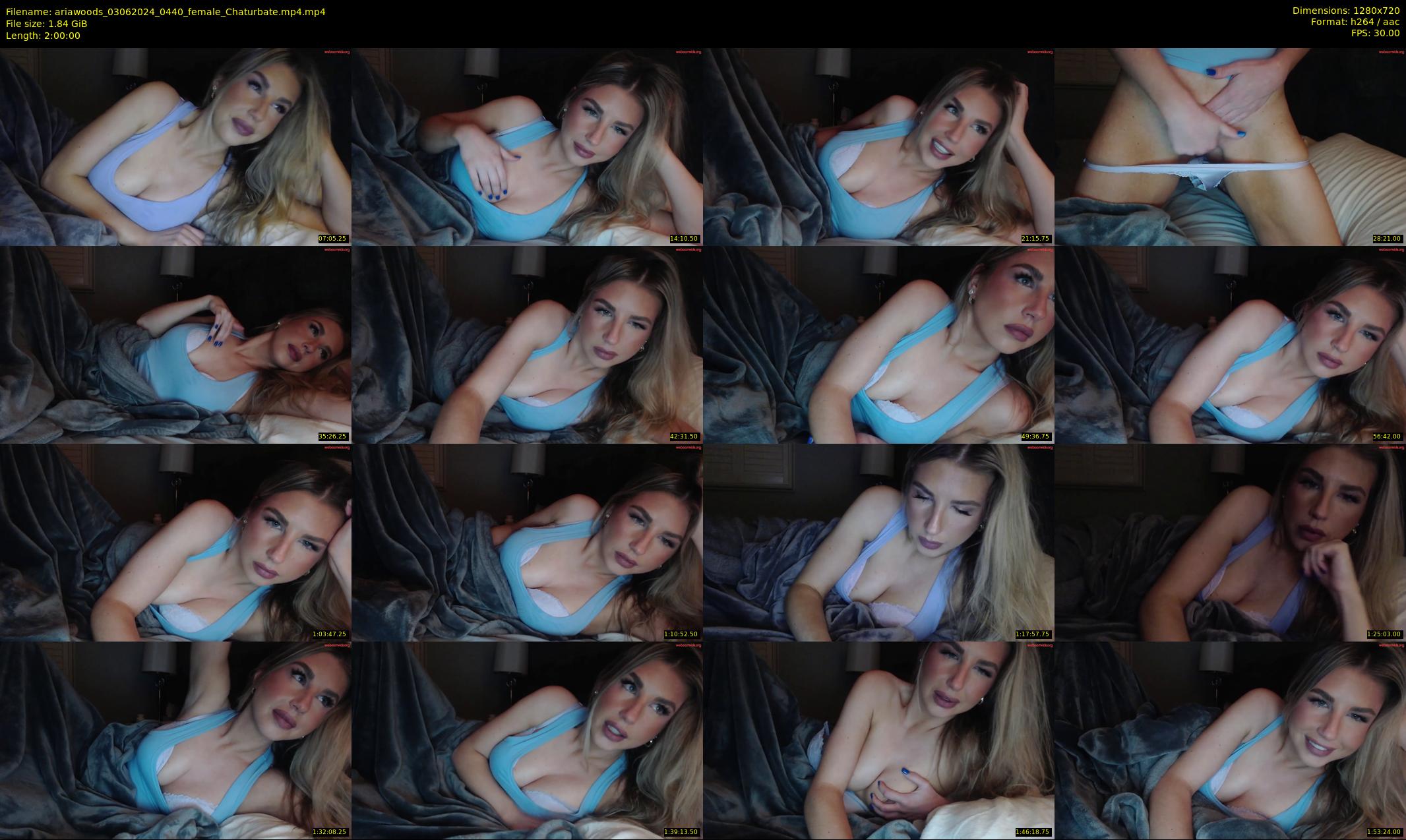 ariawoods — 120 minute Chaturbate female cam show recording, 720p, Jun 3, 2024
