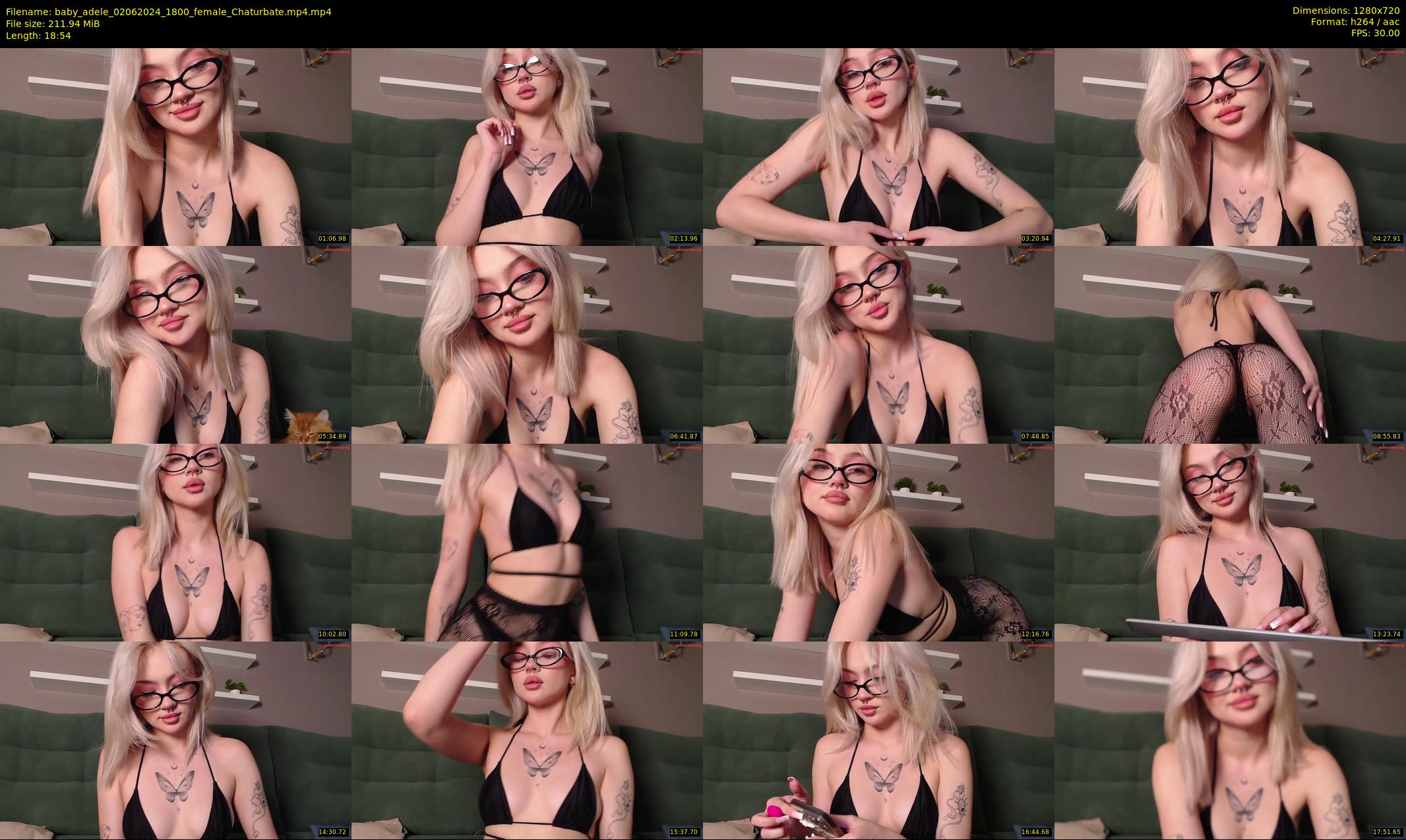 baby_adele — 19 minute Chaturbate female cam show recording, 720p, Jun 2, 2024