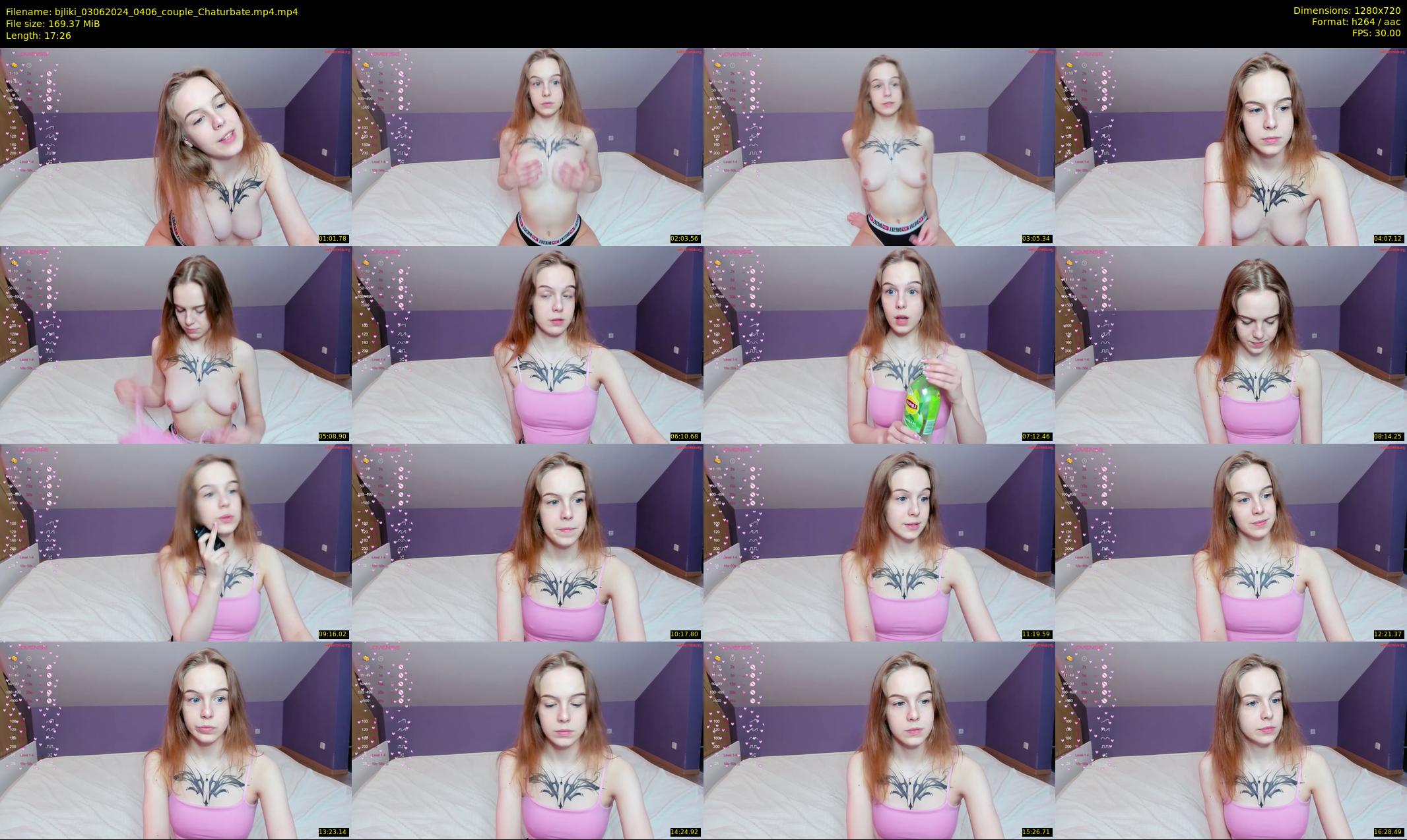 bjliki — 18 minute Chaturbate couple cam show recording, 720p, Jun 3, 2024