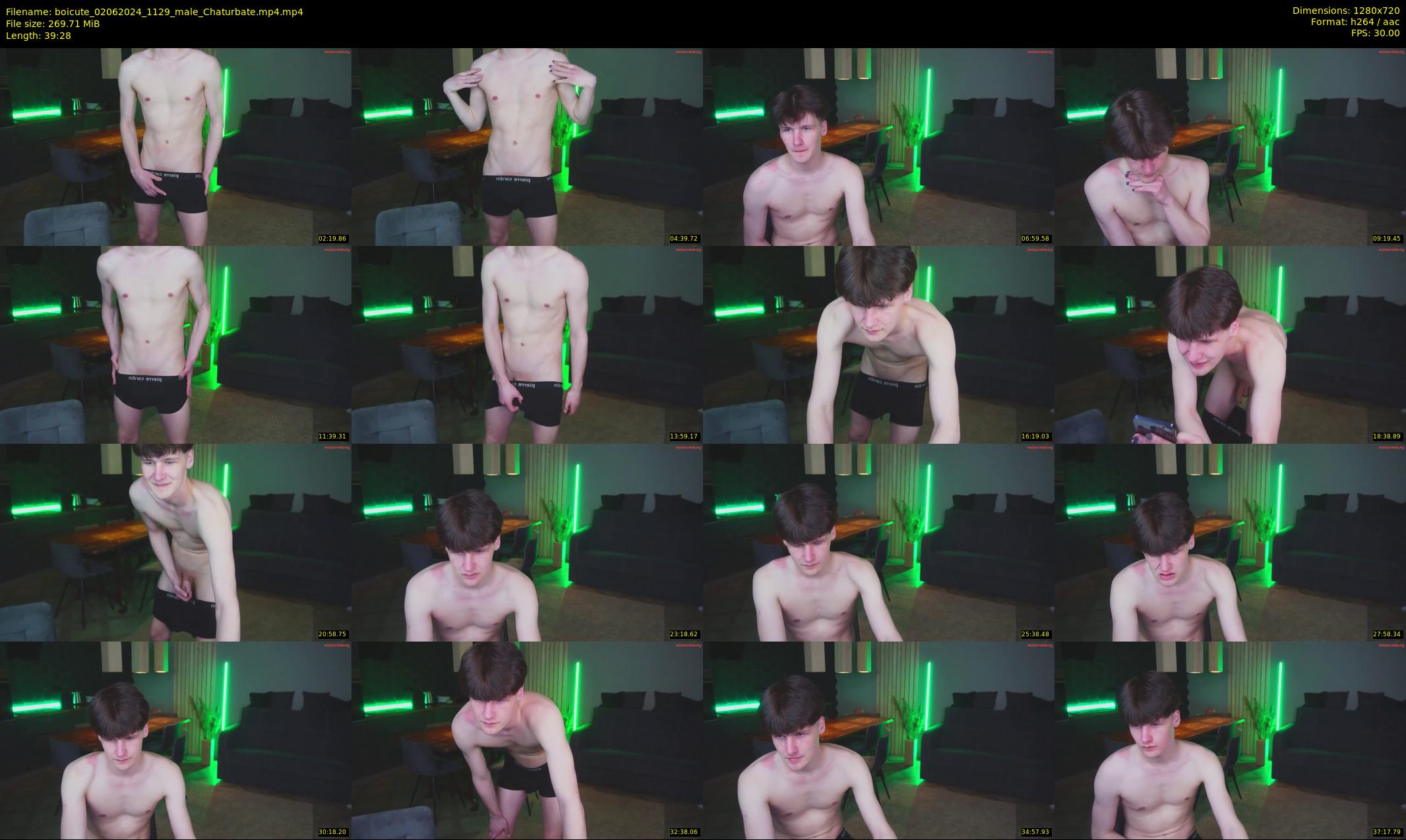 boicute — 40 minute Chaturbate male cam show recording, 720p, Jun 2, 2024