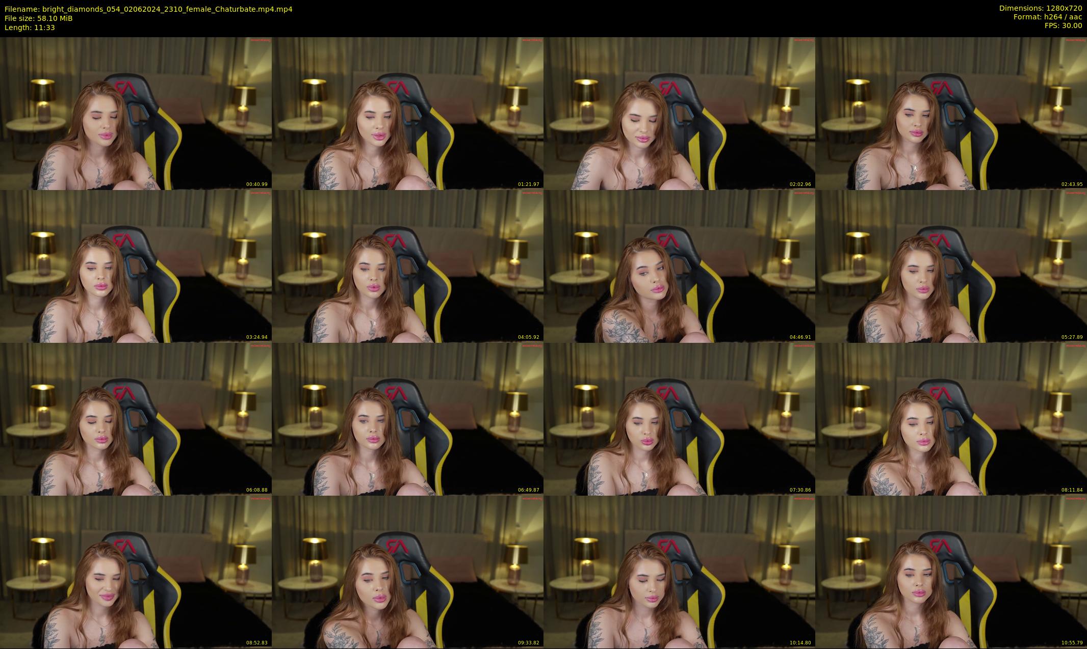 bright_diamonds_054 — 12 minute Chaturbate couple cam show recording, 720p, Jun 2, 2024