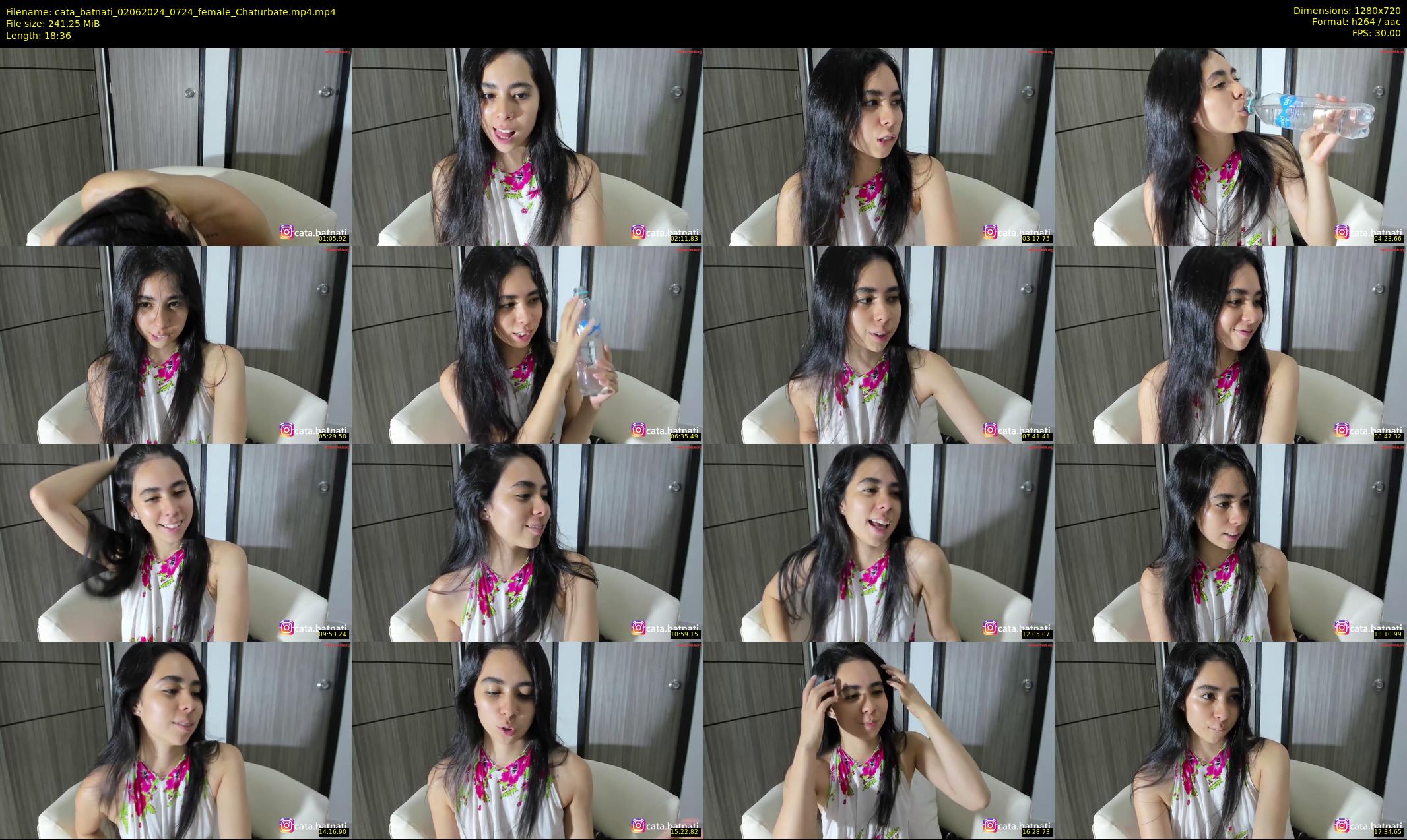 cata_batnati — 19 minute Chaturbate female cam show recording, 720p, Jun 2, 2024