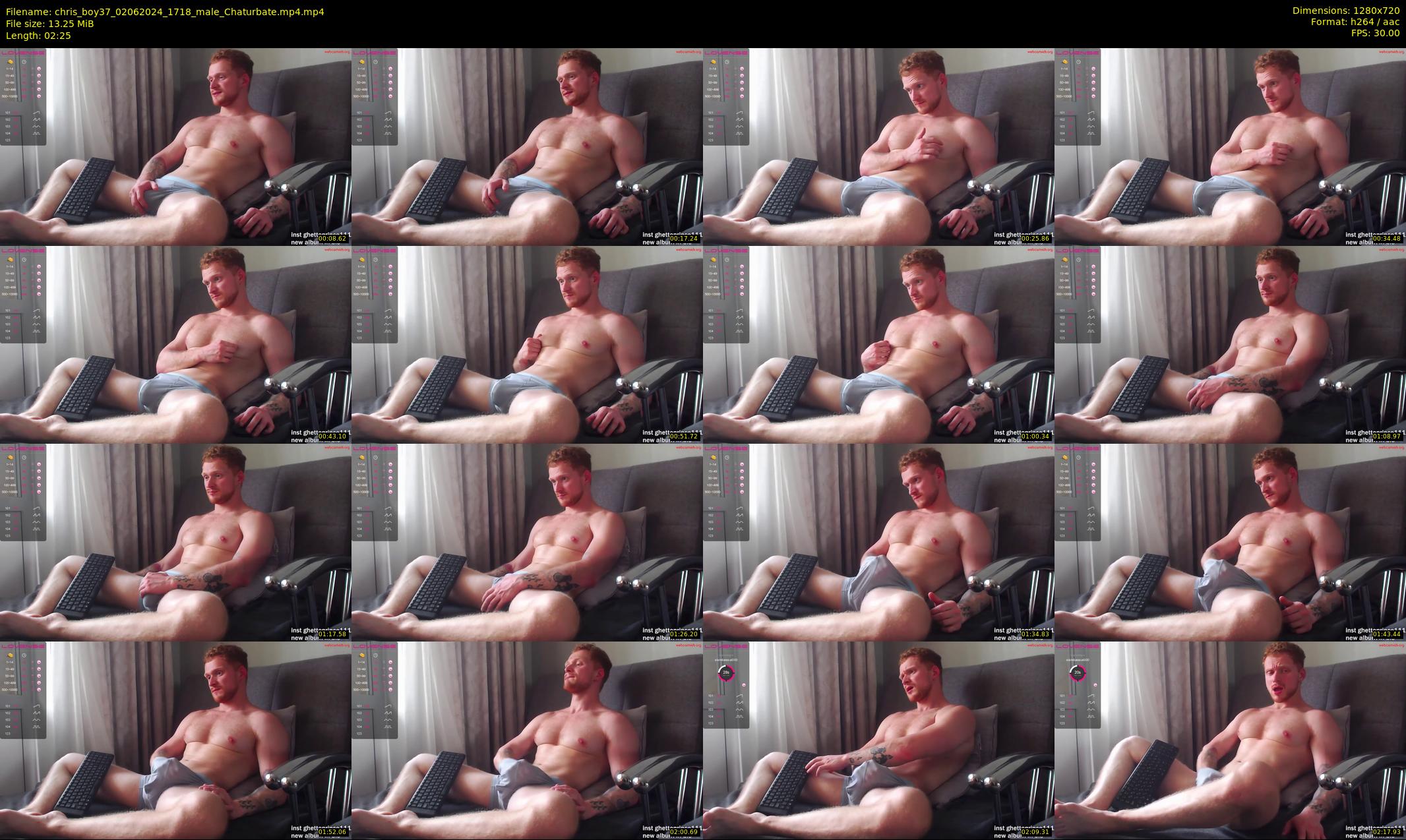 chris_boy37 — 3 minute Chaturbate male cam show recording, 720p, Jun 2, 2024