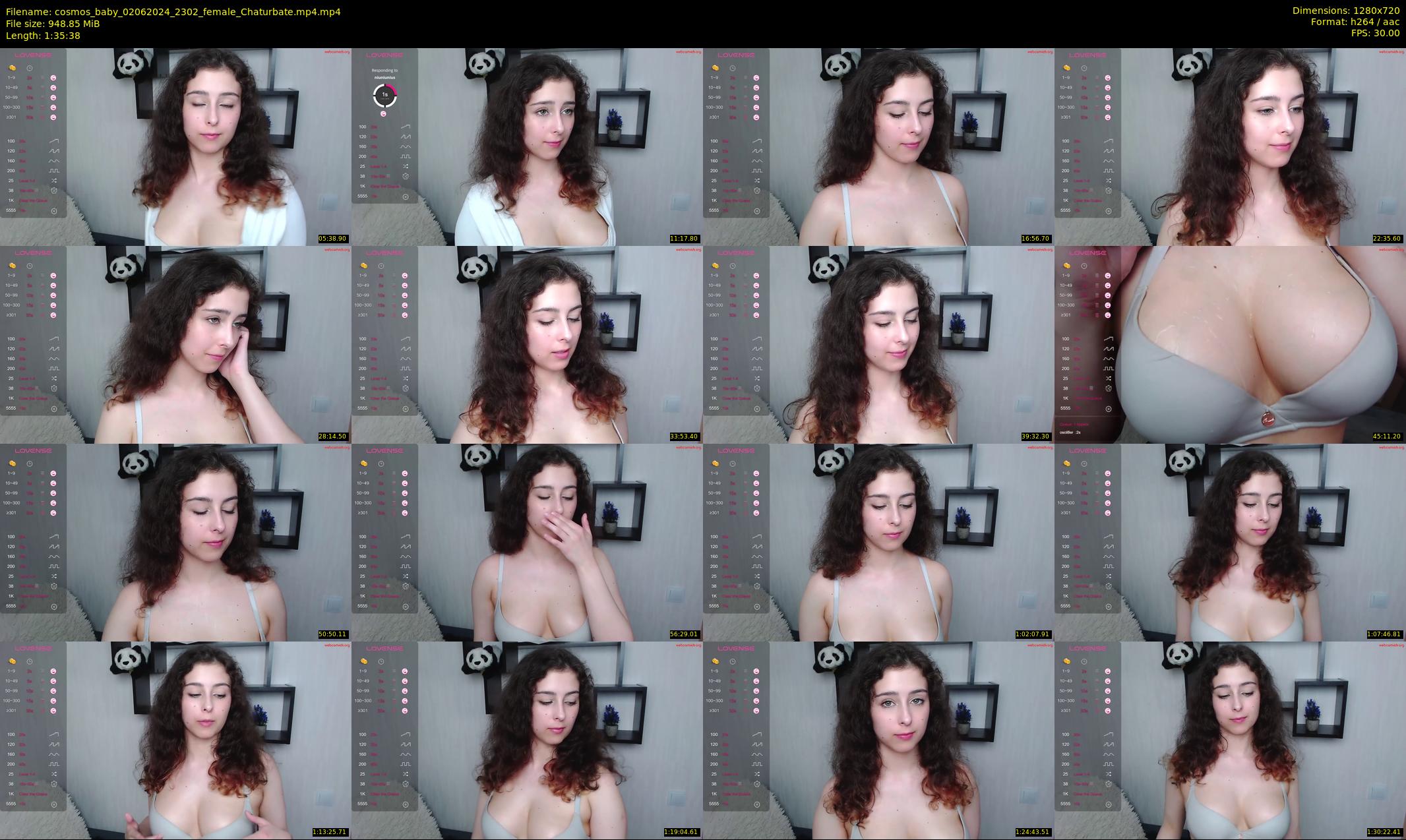 cosmos_baby — 96 minute Chaturbate female cam show recording, 720p, Jun 2, 2024