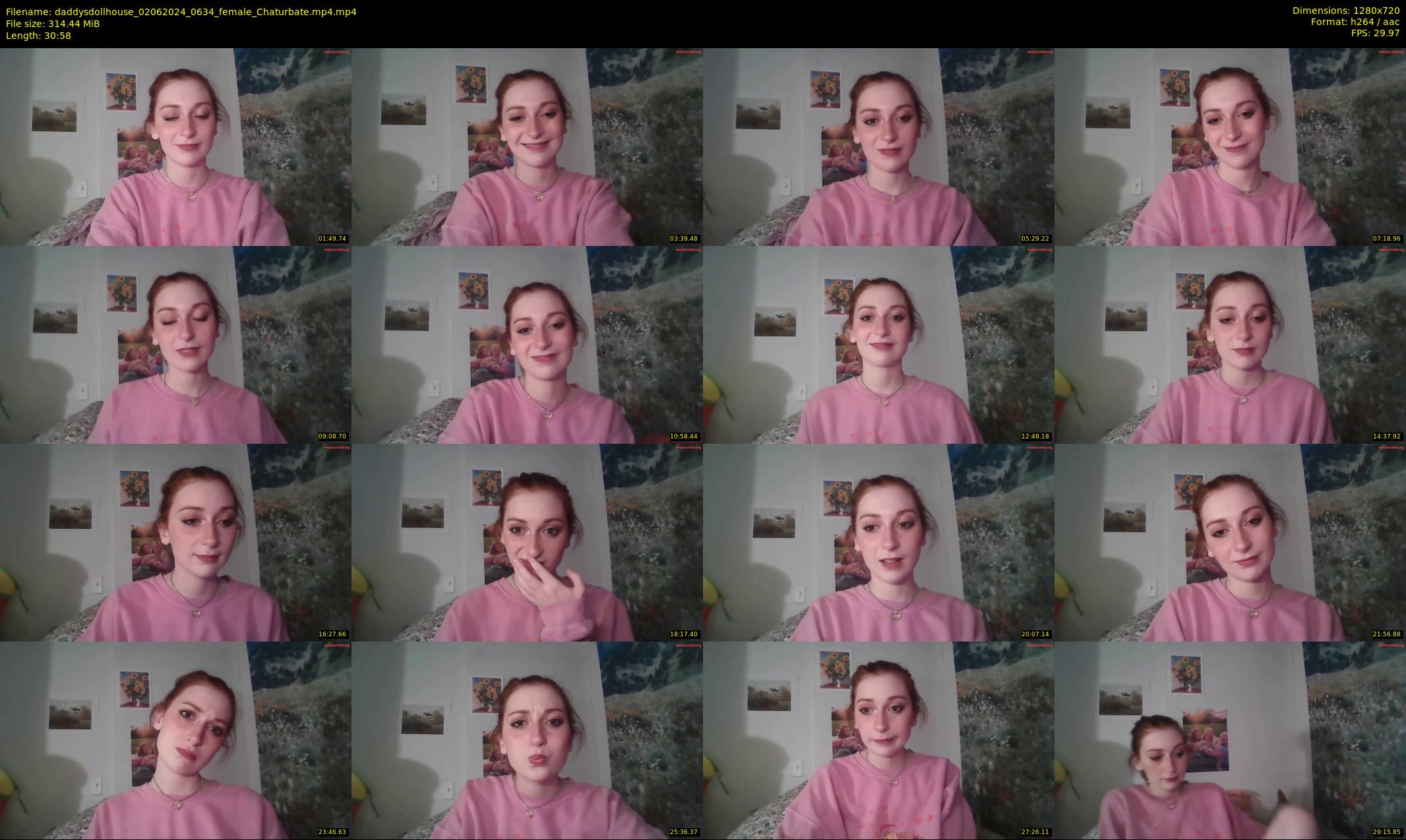daddysdollhouse — 31 minute Chaturbate female cam show recording, 720p, Jun 2, 2024