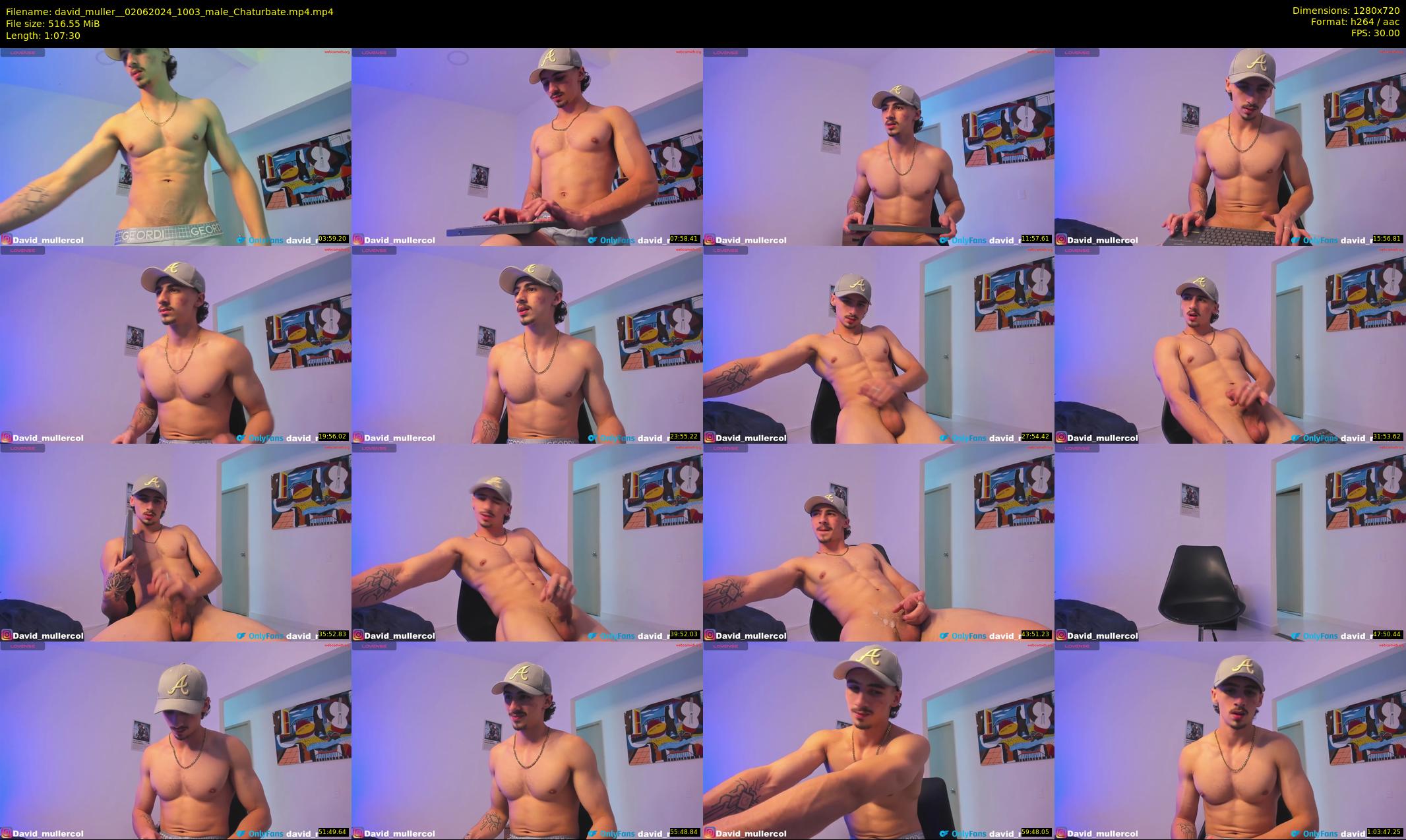 david_muller_ — 68 minute Chaturbate male cam show recording, 720p, Jun 2, 2024