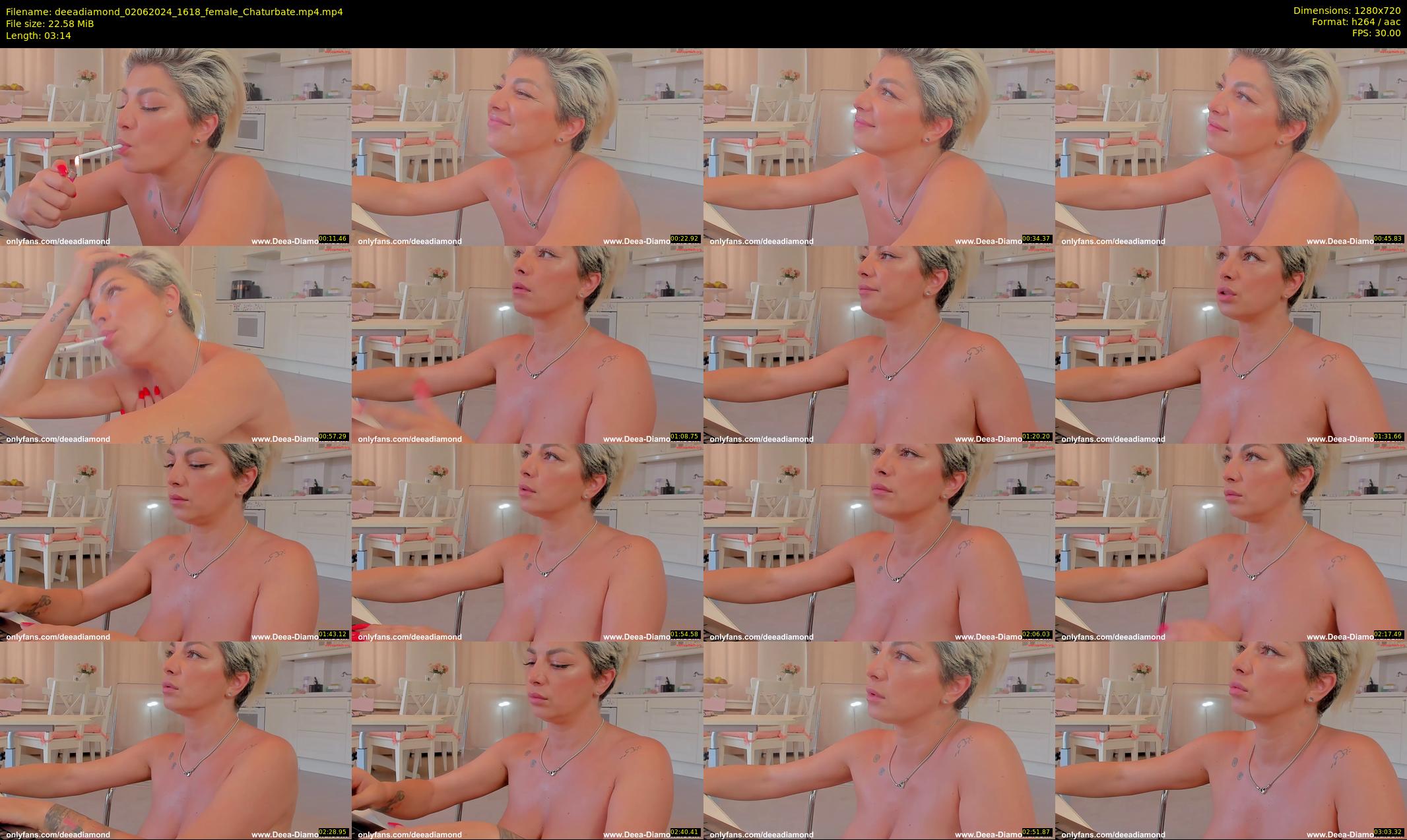 deeadiamond — 4 minute Chaturbate female cam show recording, 720p, Jun 2, 2024