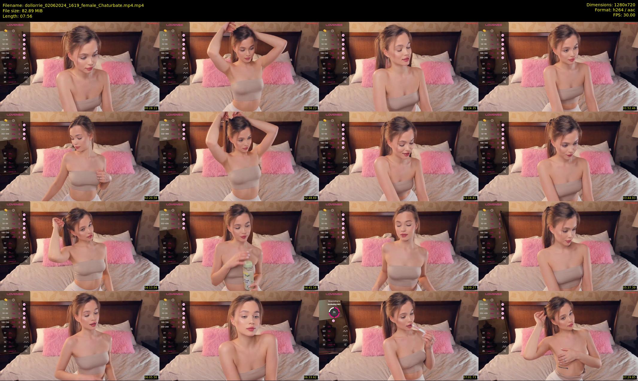 dollorrie — 8 minute Chaturbate couple cam show recording, 720p, Jun 2, 2024