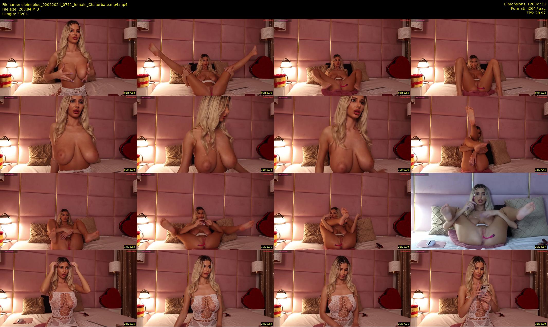 eleineblue — 34 minute Chaturbate female cam show recording, 720p, Jun 2, 2024