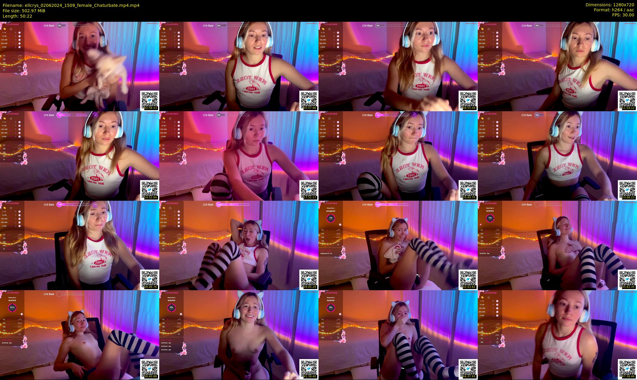 ellcrys — 51 minute Chaturbate couple cam show recording, 720p, Jun 2, 2024