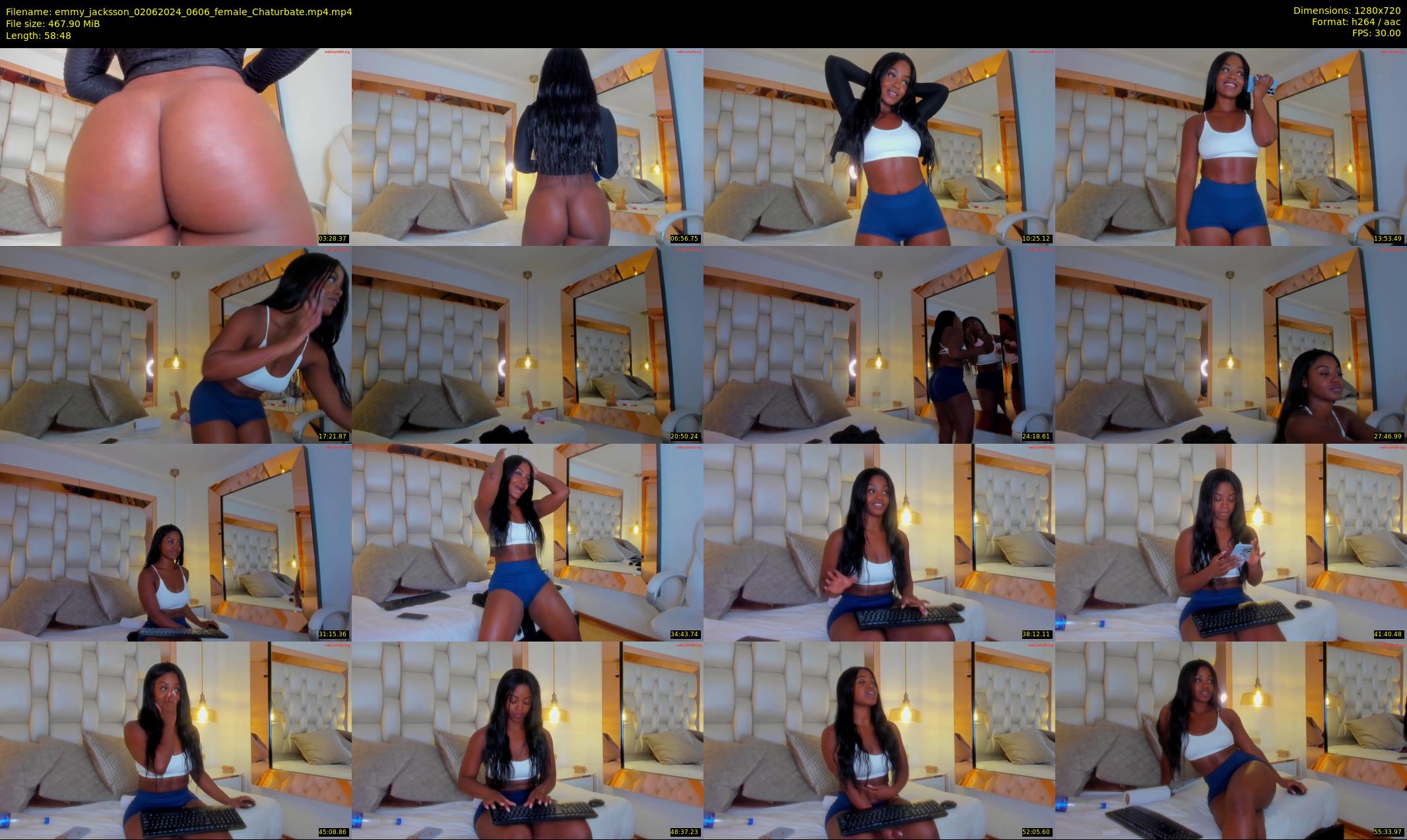 emmy_jacksson — 59 minute Chaturbate female cam show recording, 720p, Jun 2, 2024