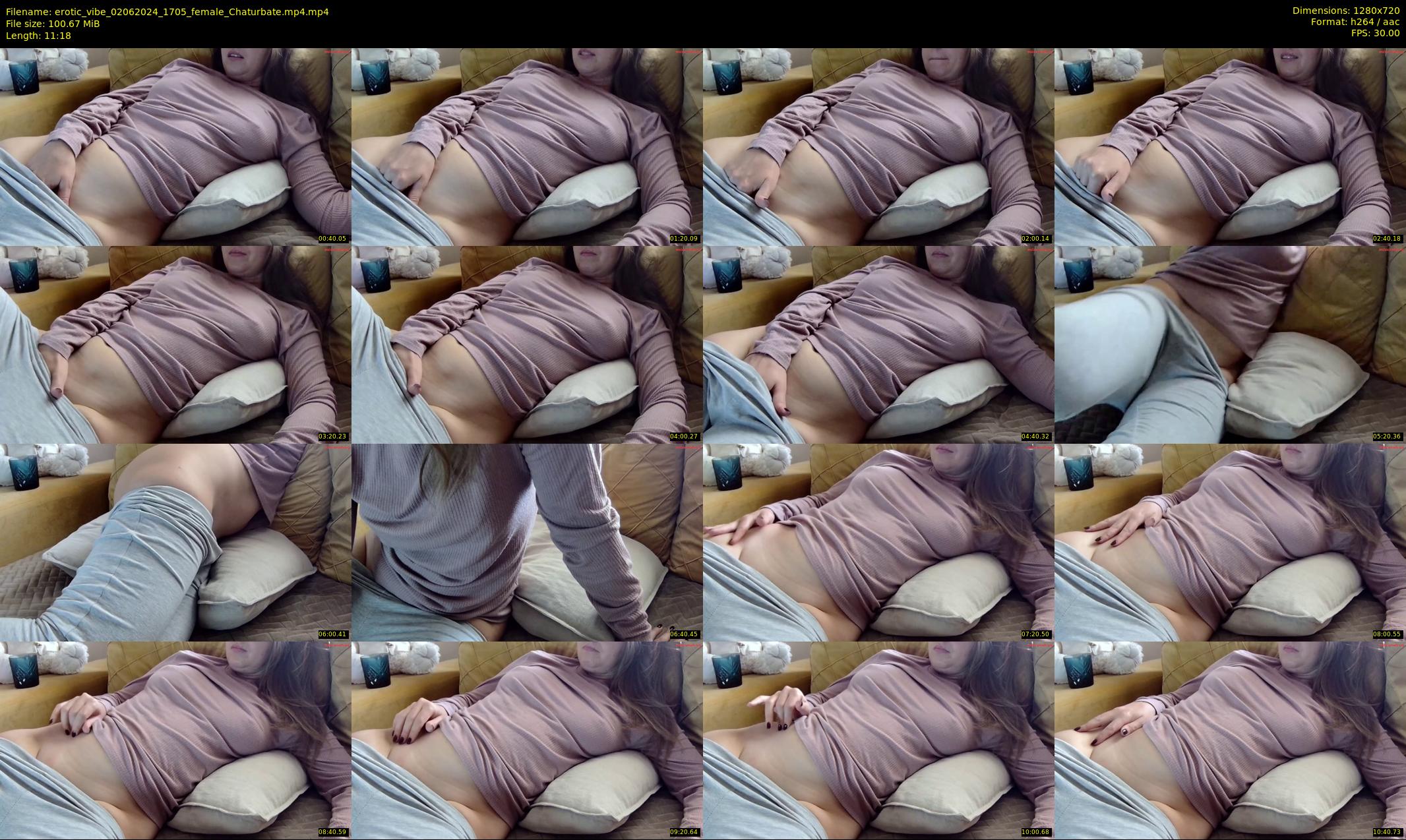 erotic_vibe — 12 minute Chaturbate female cam show recording, 720p, Jun 2, 2024