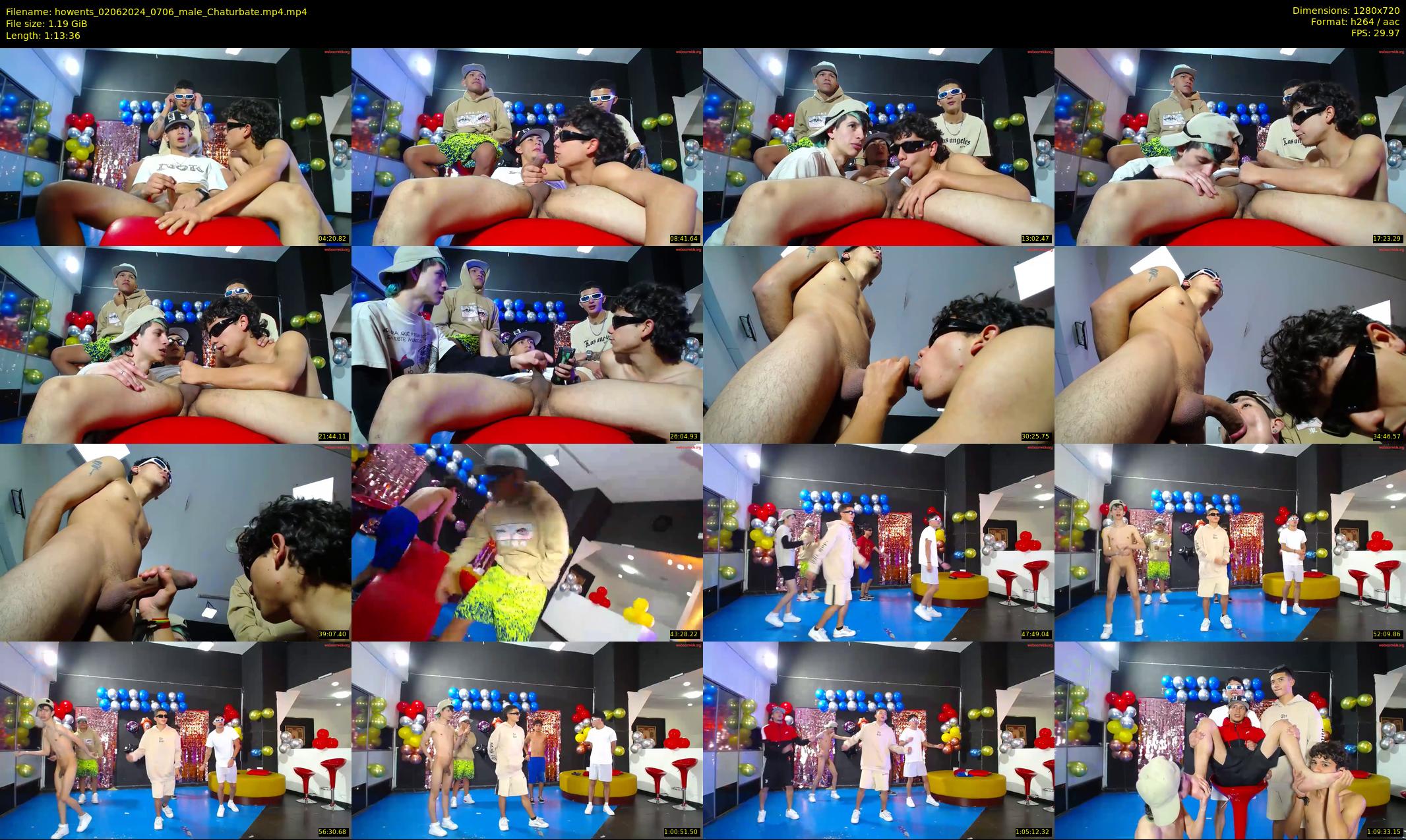 howents — 74 minute Chaturbate male cam show recording, 720p, Jun 2, 2024