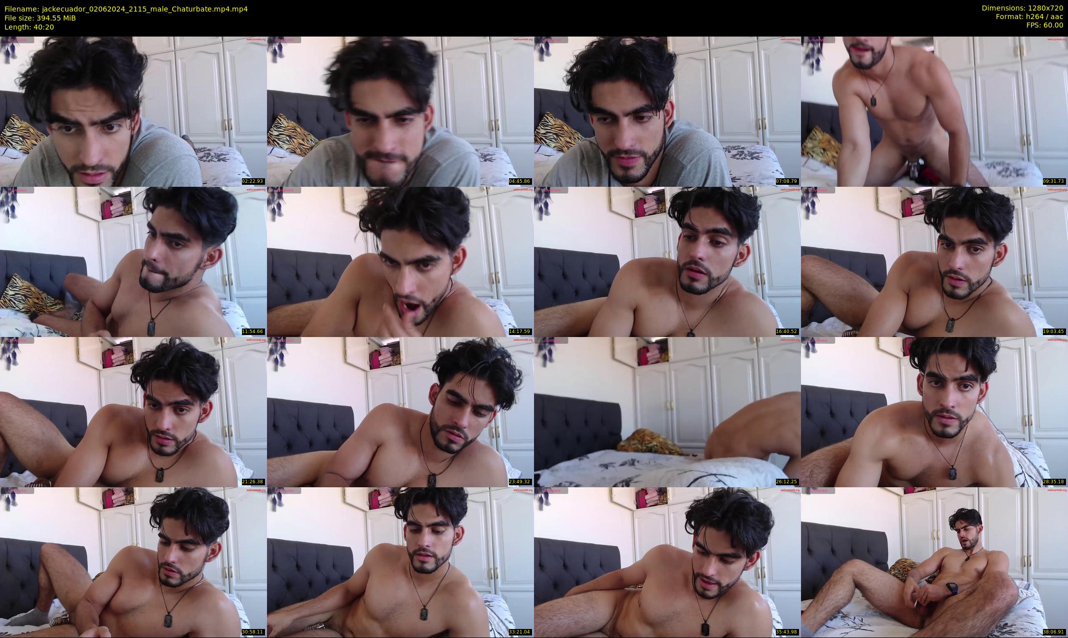 jackecuador — 41 minute Chaturbate male cam show recording, 720p, Jun 2, 2024