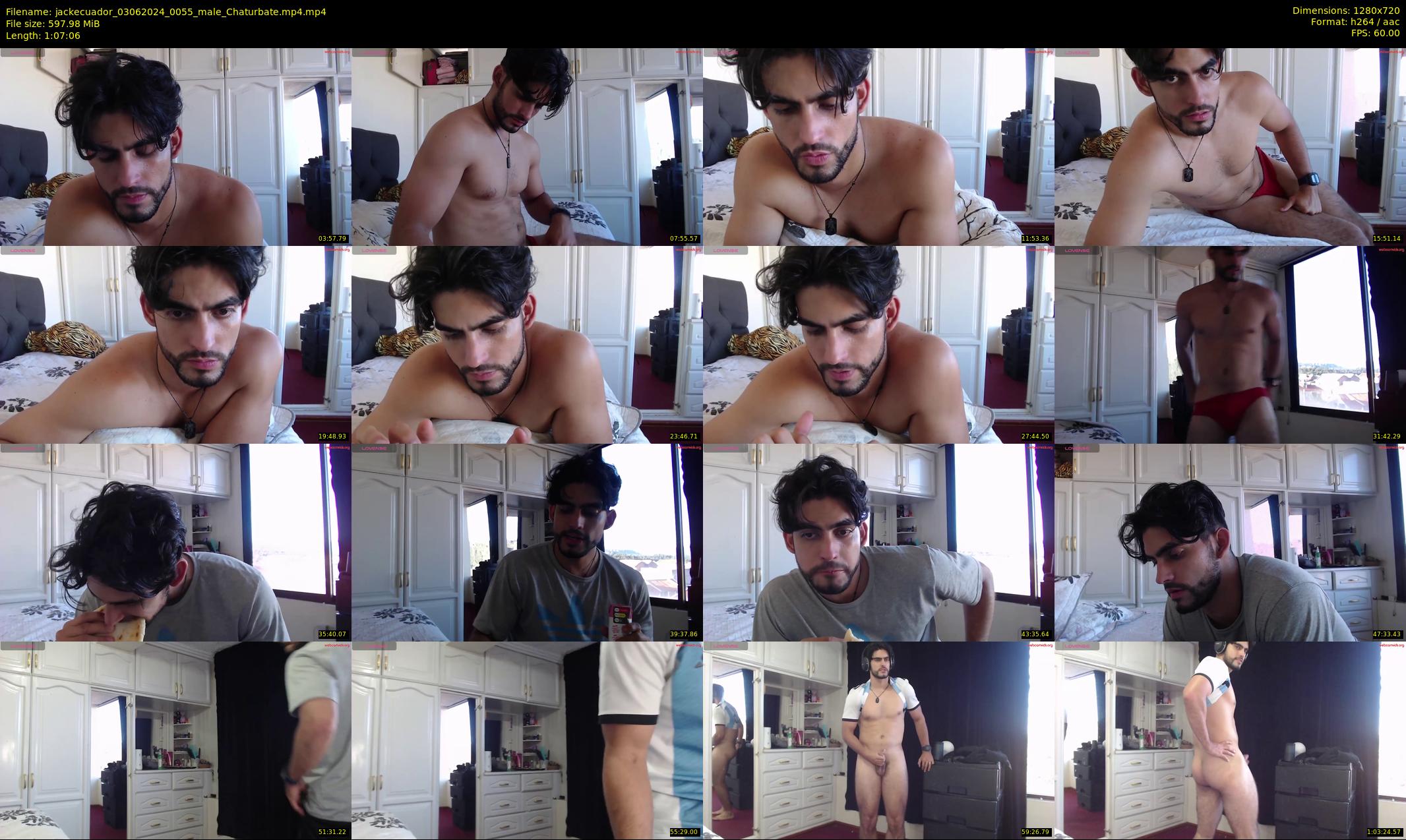 jackecuador — 68 minute Chaturbate male cam show recording, 720p, Jun 3, 2024