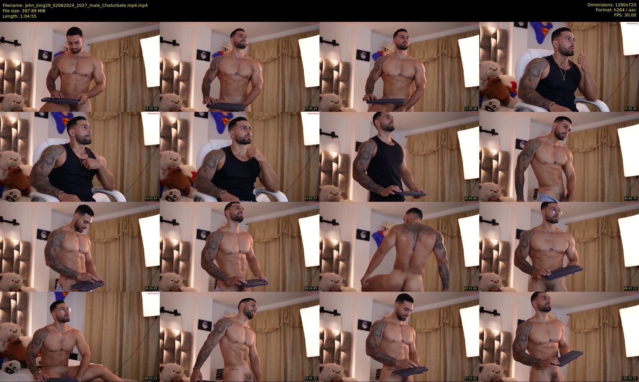 john_king29 — 65 minute Chaturbate male cam show recording, 720p, Jun 2, 2024
