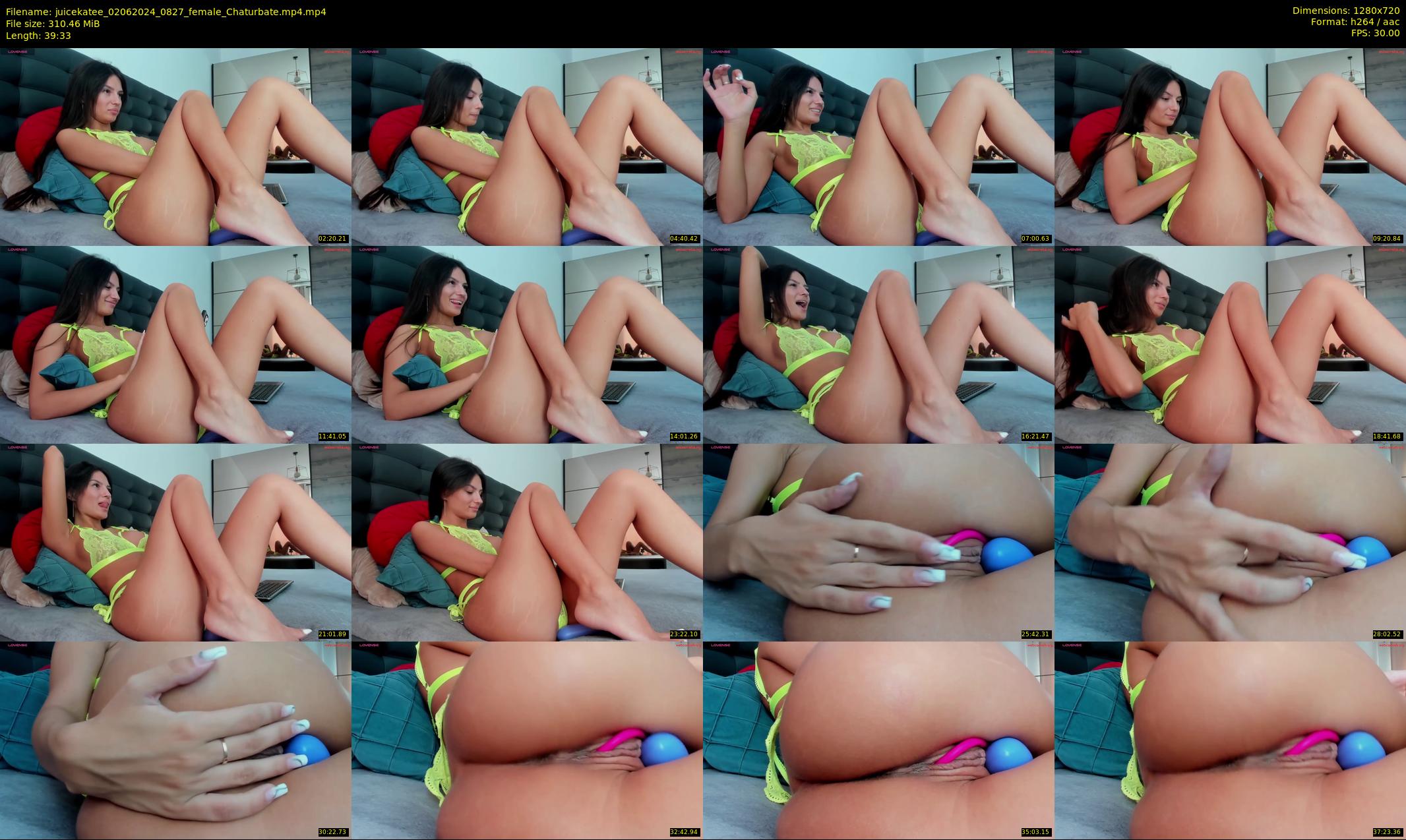 juicekatee — 40 minute Chaturbate female cam show recording, 720p, Jun 2, 2024