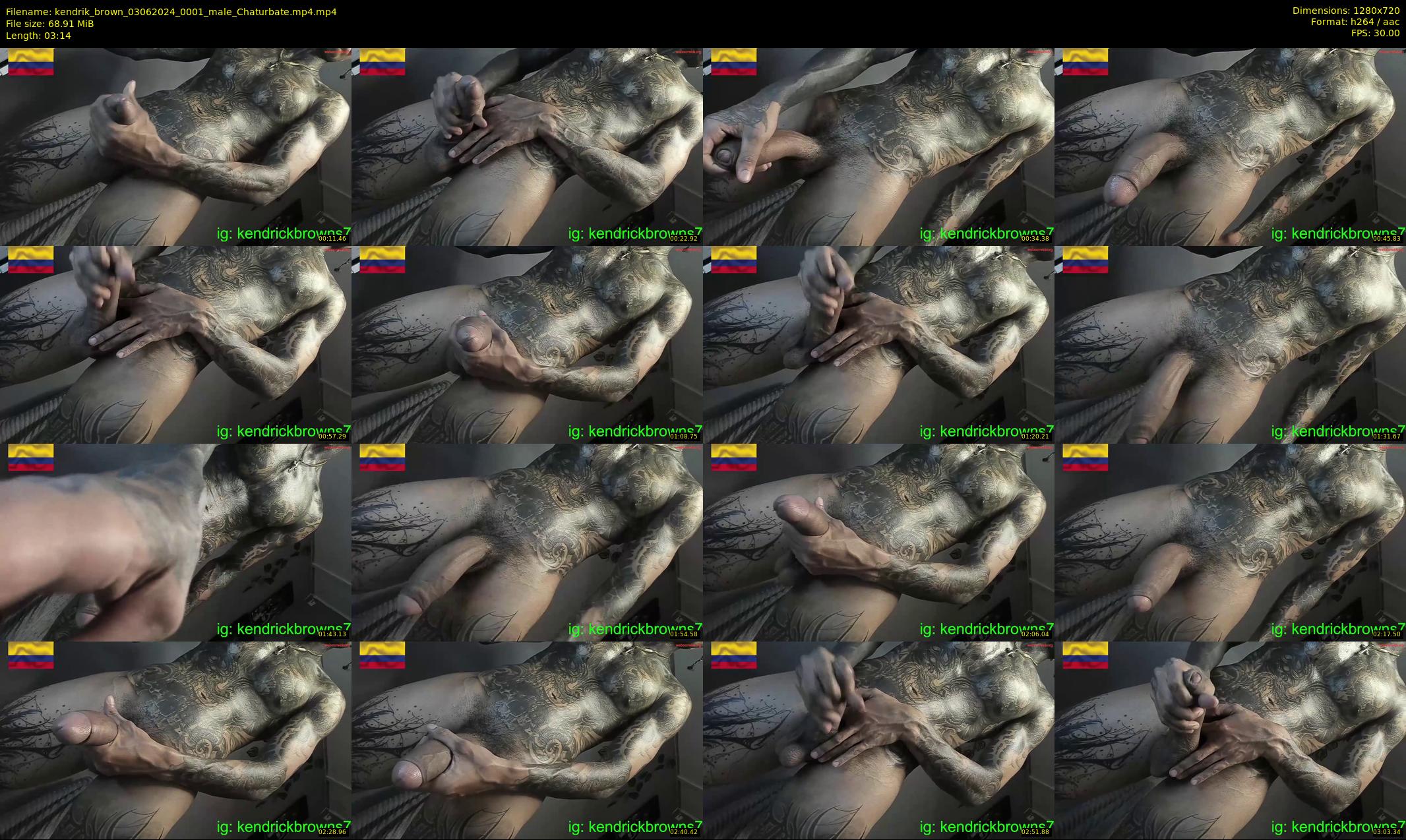 kendrik_brown — 4 minute Chaturbate male cam show recording, 720p, Jun 3, 2024
