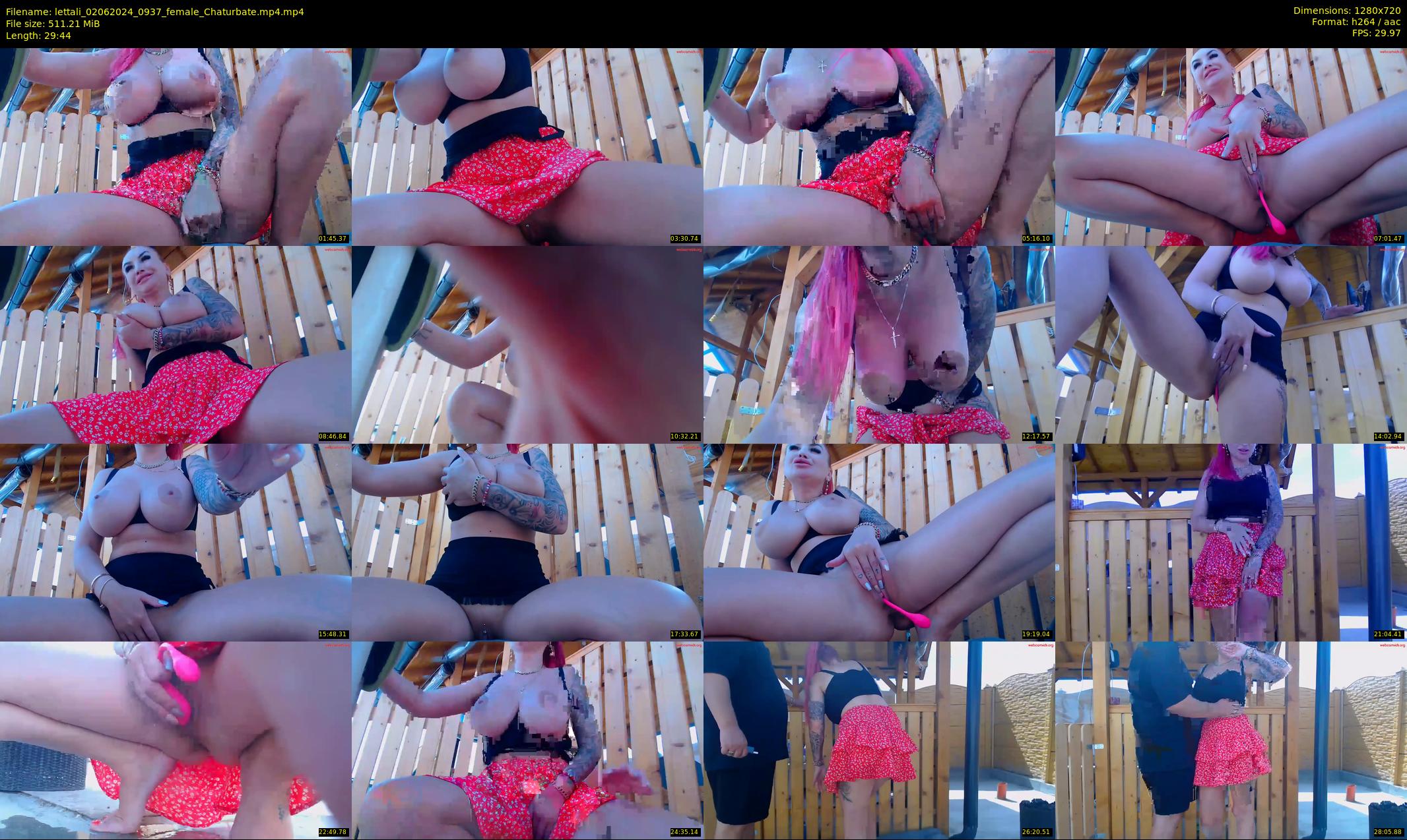 lettali — 30 minute Chaturbate female cam show recording, 720p, Jun 2, 2024