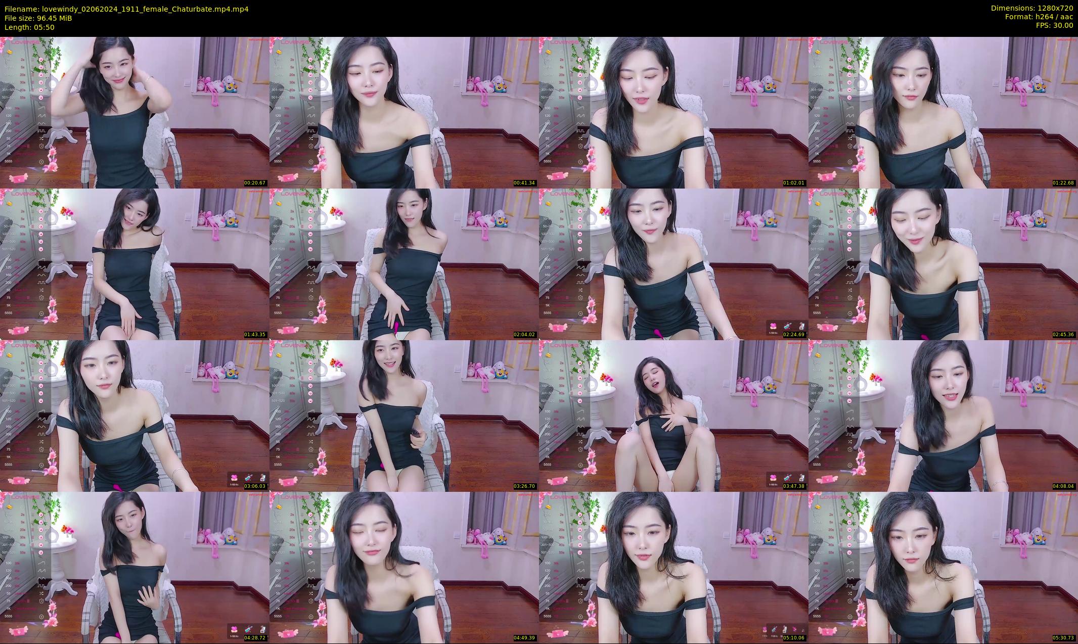 lovewindy — 6 minute Chaturbate female cam show recording, 720p, Jun 2, 2024