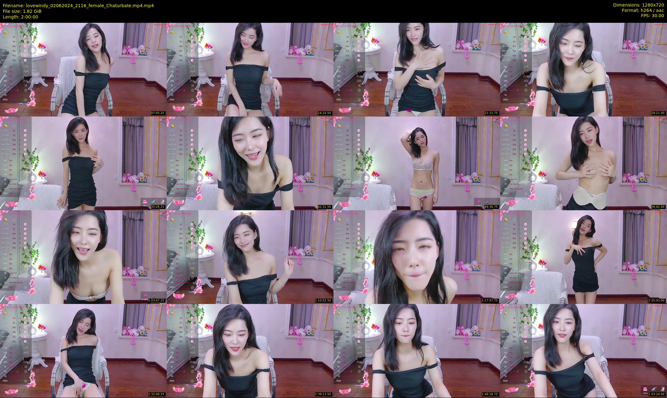 lovewindy — 120 minute Chaturbate female cam show recording, 720p, Jun 2, 2024