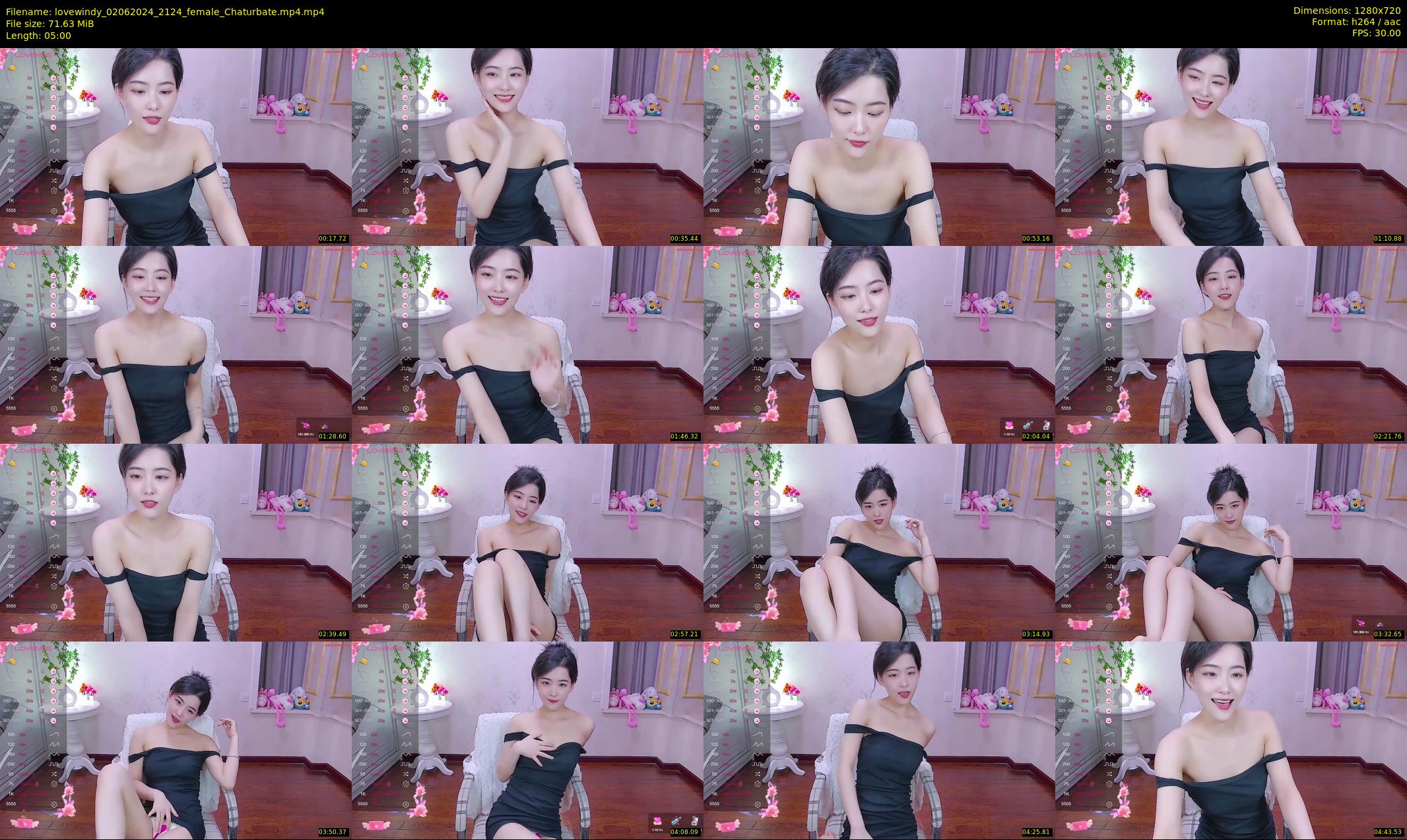 lovewindy — 5 minute Chaturbate female cam show recording, 720p, Jun 2, 2024