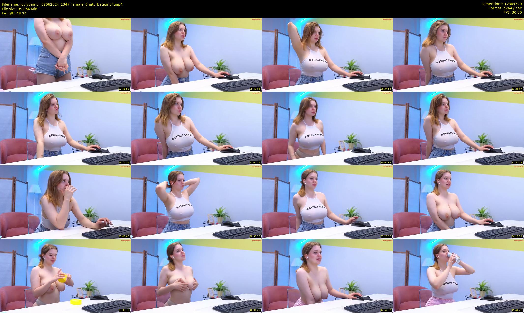lovlybambi — 49 minute Chaturbate female cam show recording, 720p, Jun 2, 2024
