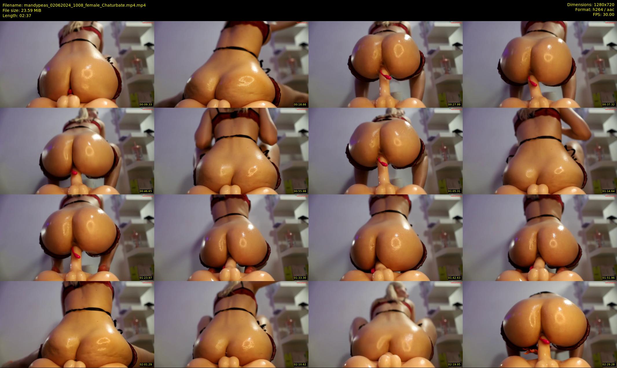 mandypeas — 3 minute Chaturbate female cam show recording, 720p, Jun 2, 2024