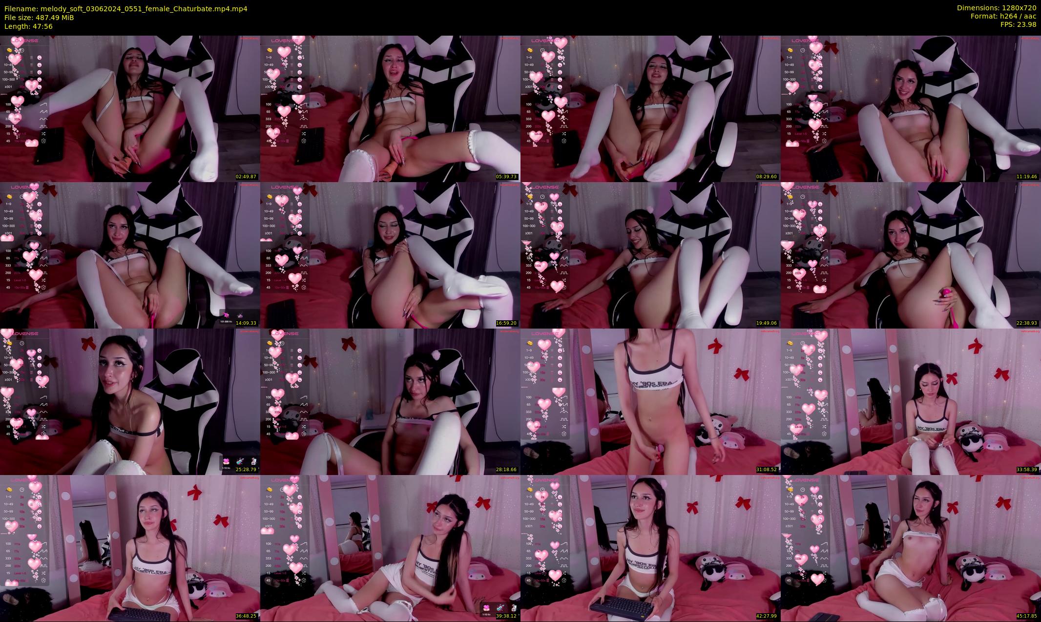melody_soft — 48 minute Chaturbate female cam show recording, 720p, Jun 3, 2024