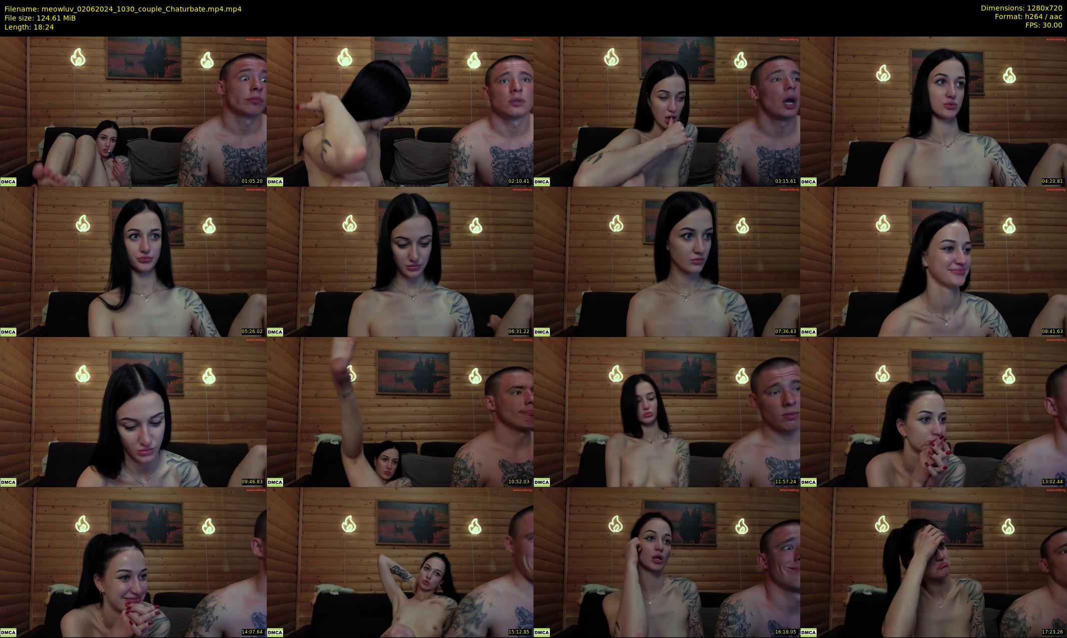 meowluv — 19 minute Chaturbate couple cam show recording, 720p, Jun 2, 2024