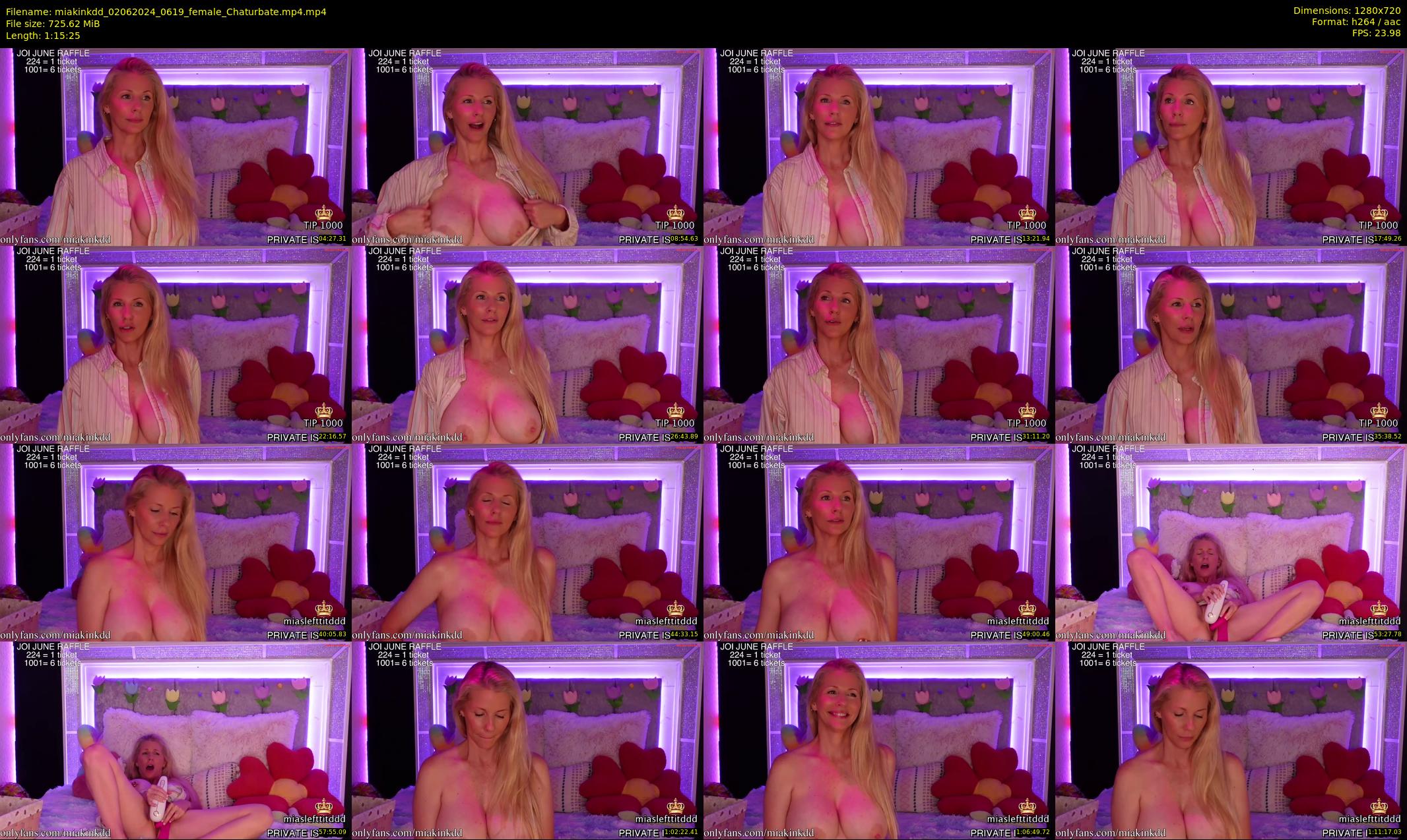 miakinkdd — 76 minute Chaturbate female cam show recording, 720p, Jun 2, 2024