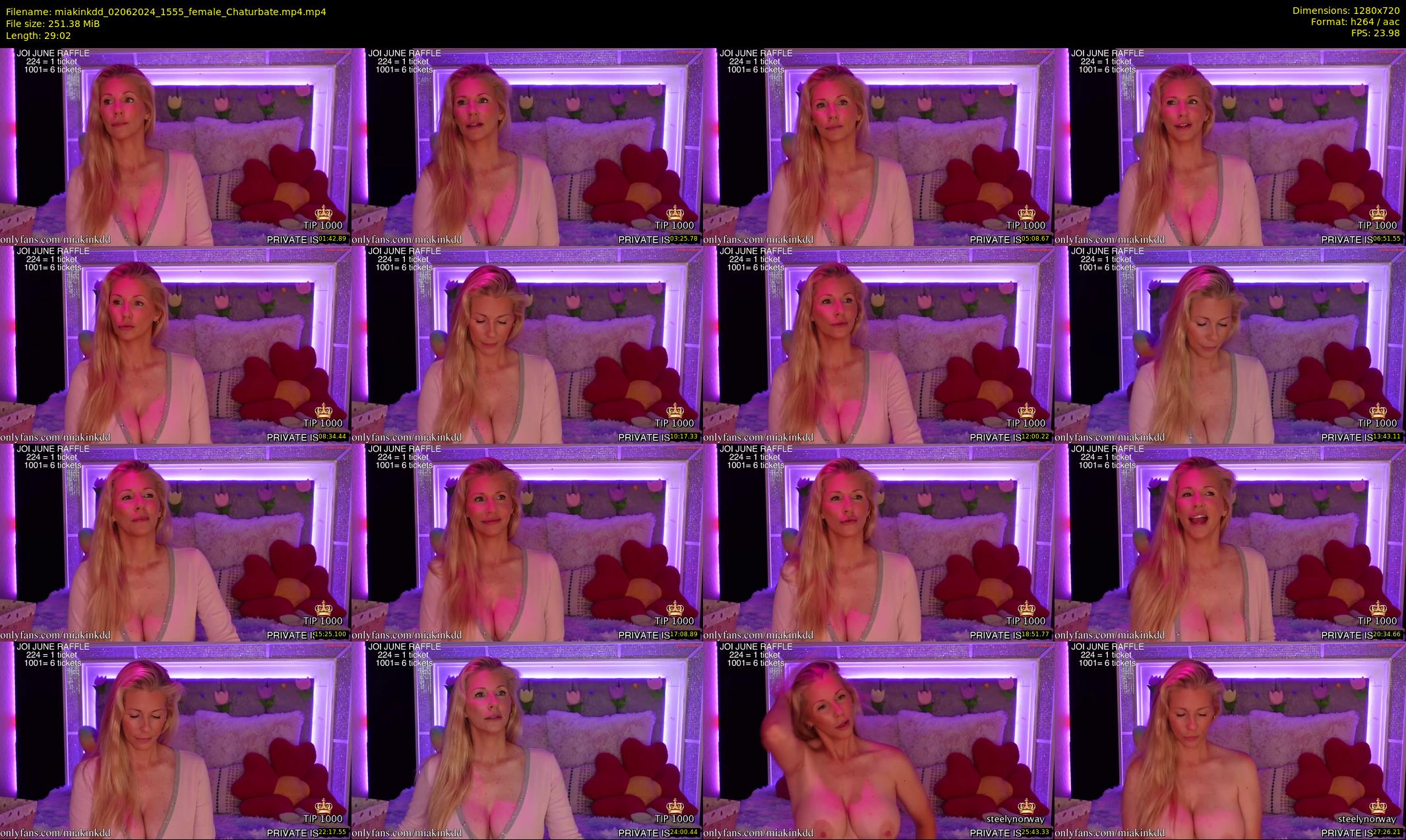 miakinkdd — 30 minute Chaturbate female cam show recording, 720p, Jun 2, 2024