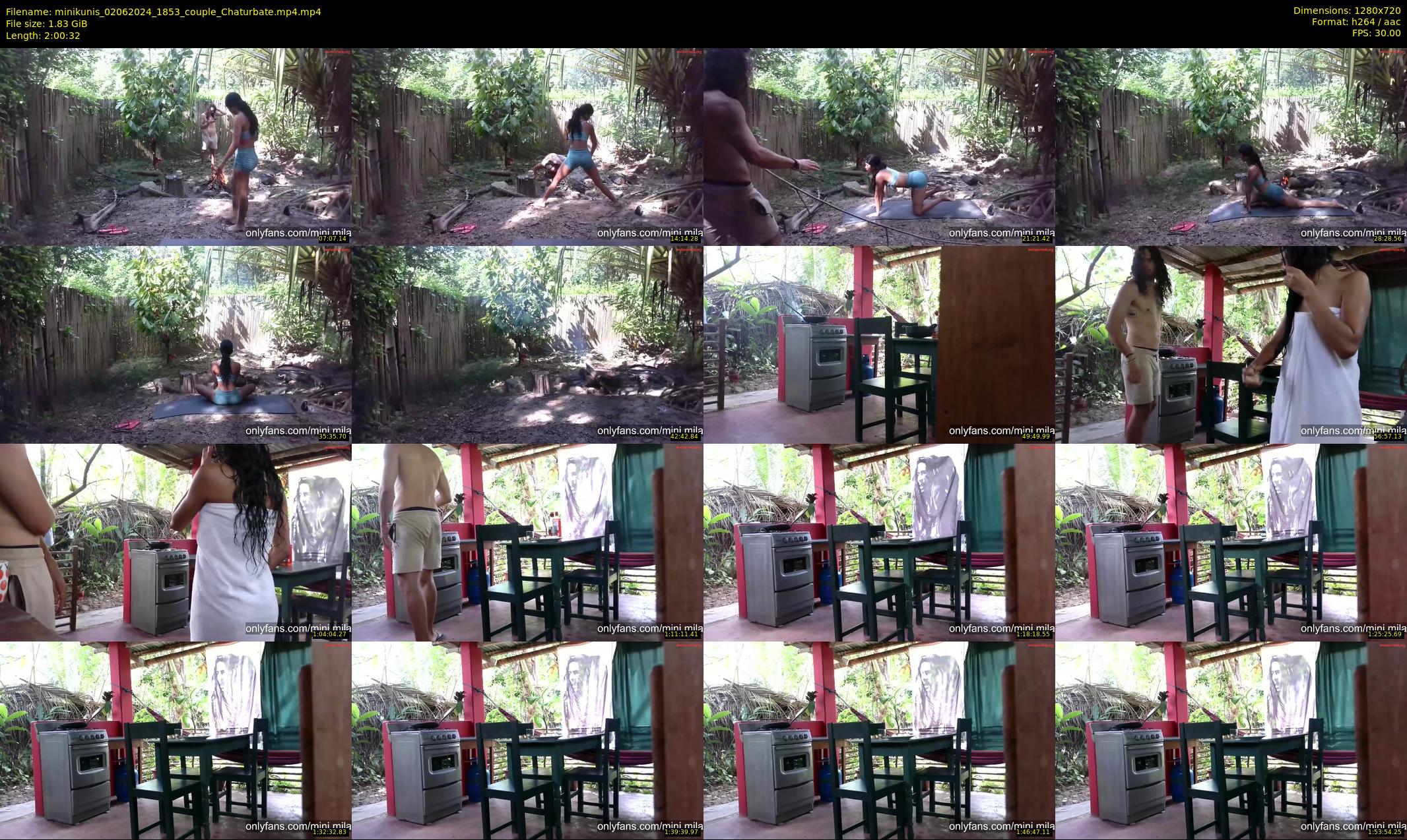 minikunis — 121 minute Chaturbate couple cam show recording, 720p, Jun 2, 2024